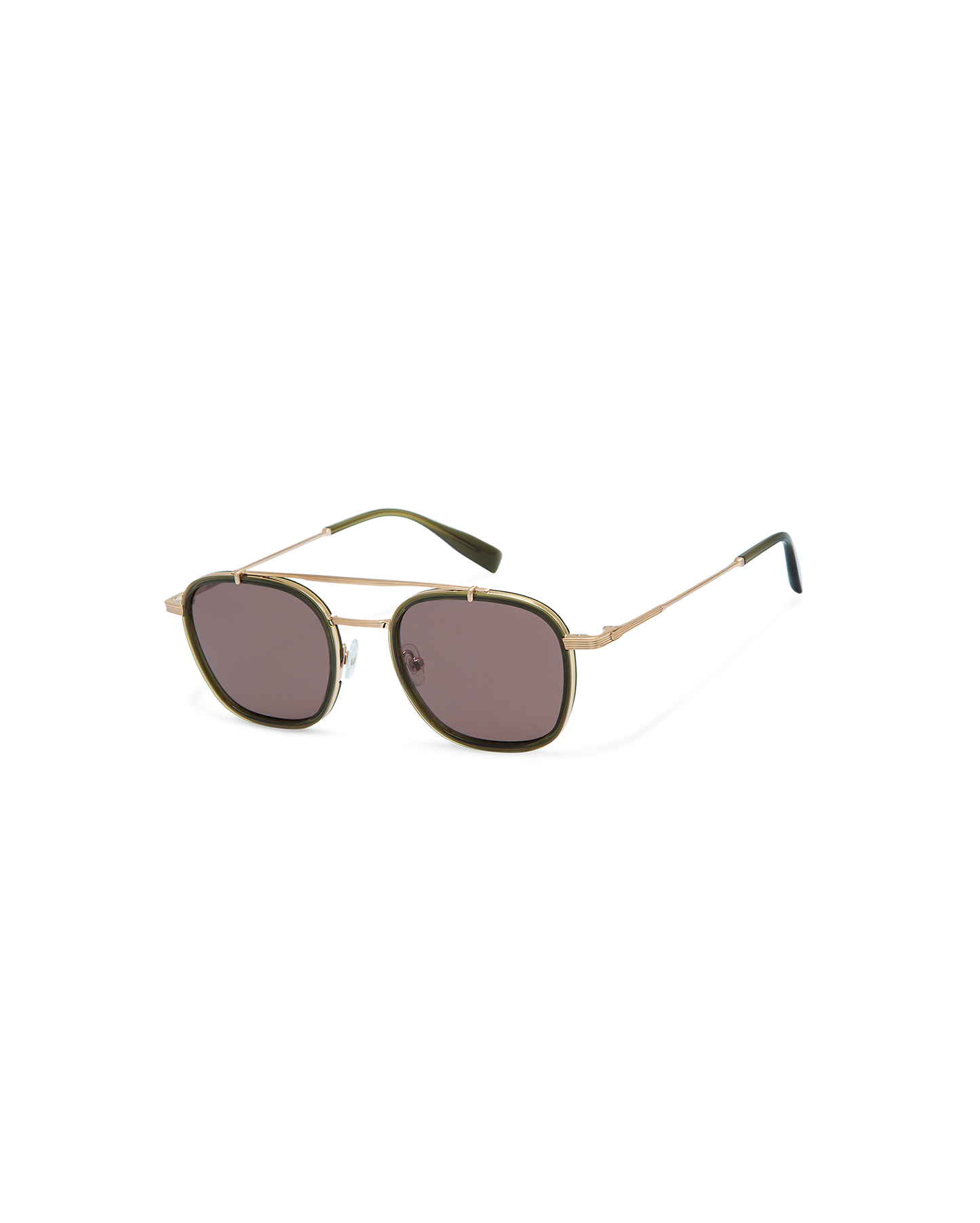 NOOR: Aviador Acetato-Metal Verde sunglasses by GIGI STUDIOS 10736
