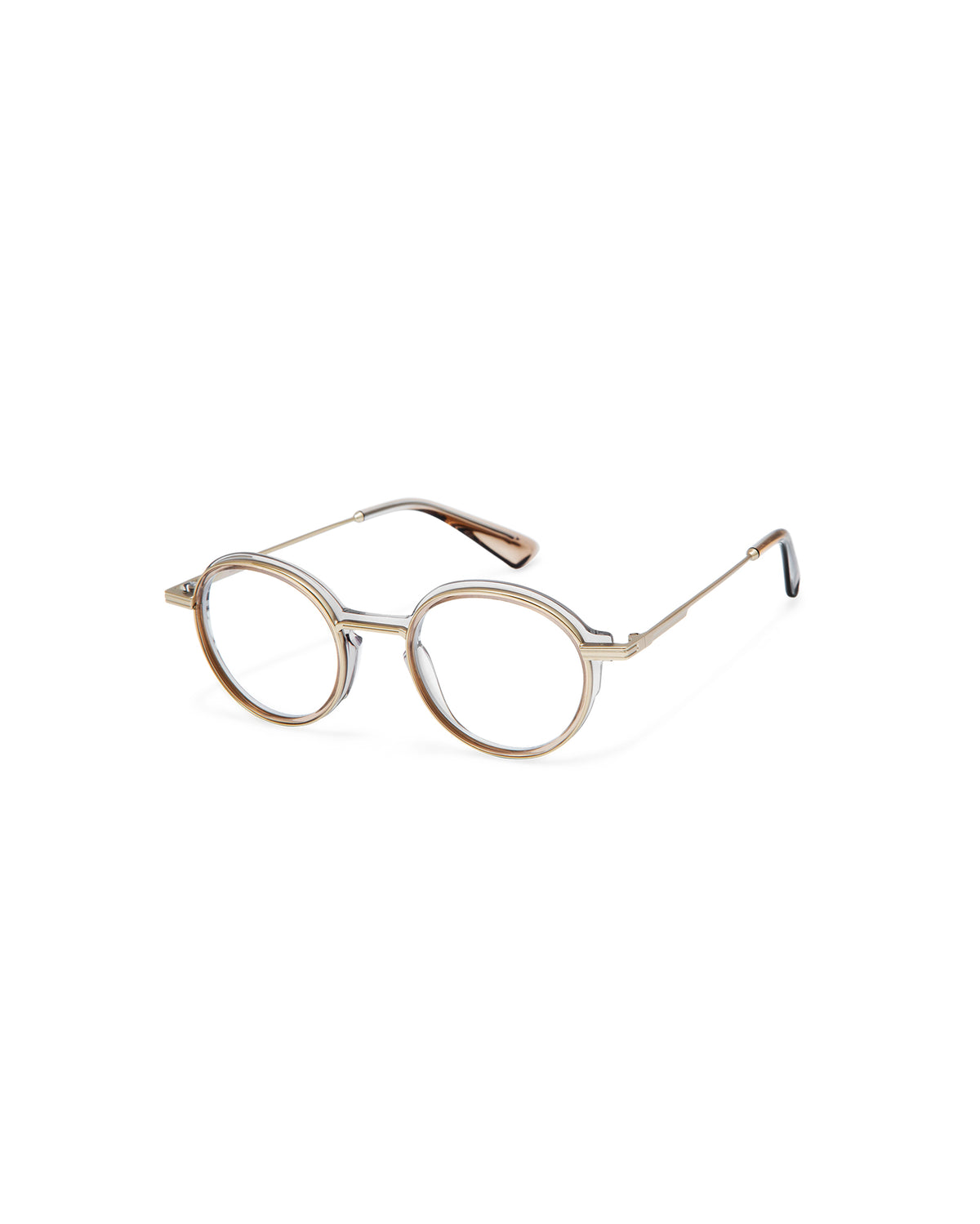 BREN: Redondas Acetato-Metal Grigio optical glasses by GIGI STUDIOS 7946