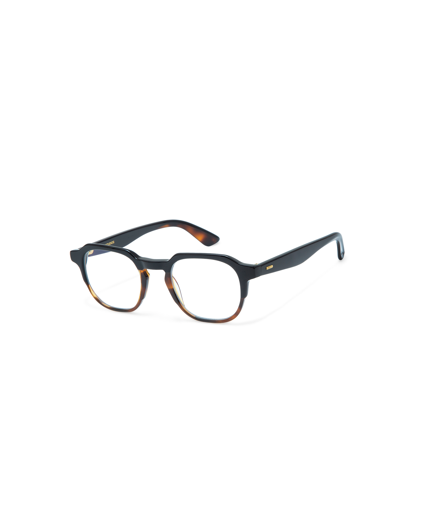 ARLO: Geométricas Acetato Noir optical glasses by GIGI STUDIOS 8822