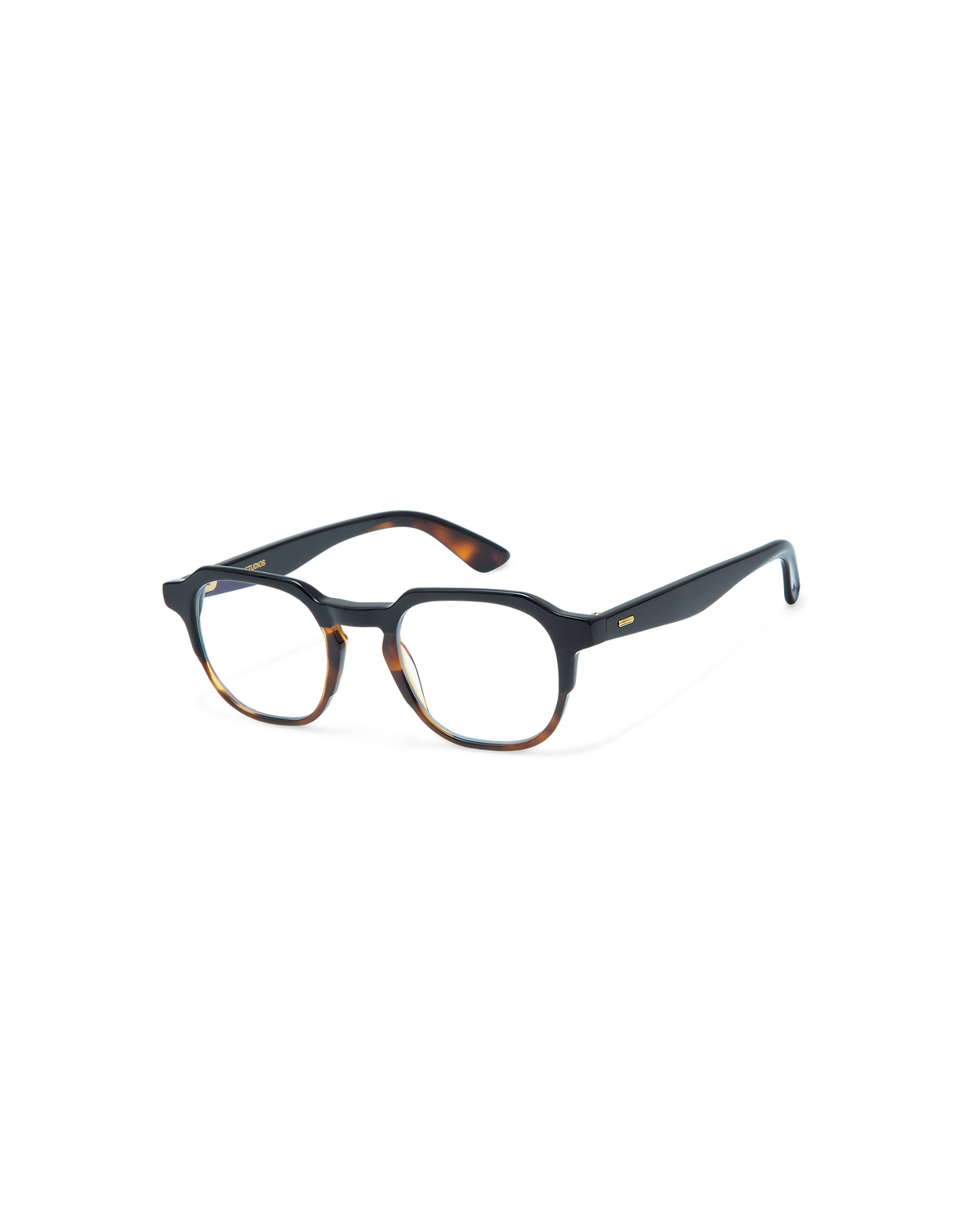 ARLO: Geométricas Acetato Noir optical glasses by GIGI STUDIOS 8822