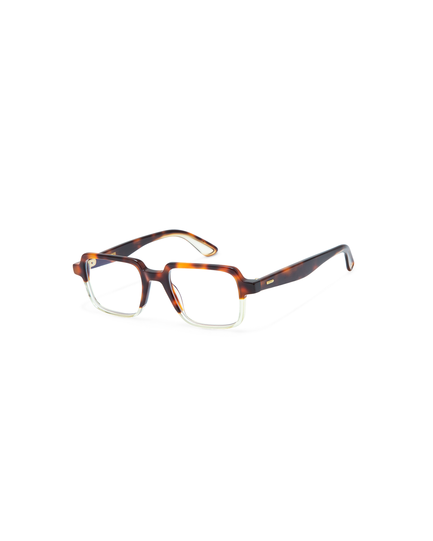 DORIAN: Cuadrada Acetato Havana optical glasses by GIGI STUDIOS 8828