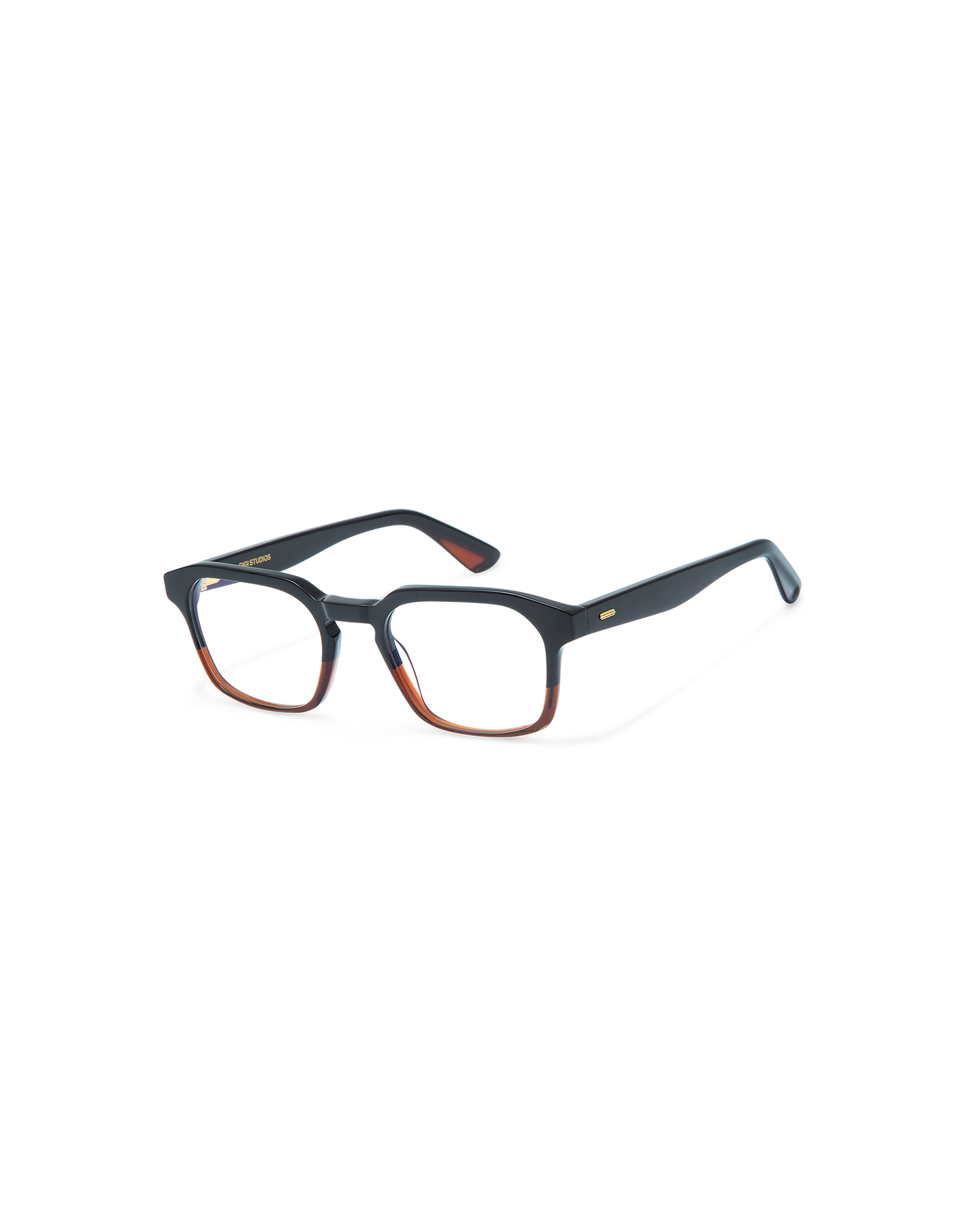 ENZO: Geométricas Acetato Noir optical glasses by GIGI STUDIOS 8831