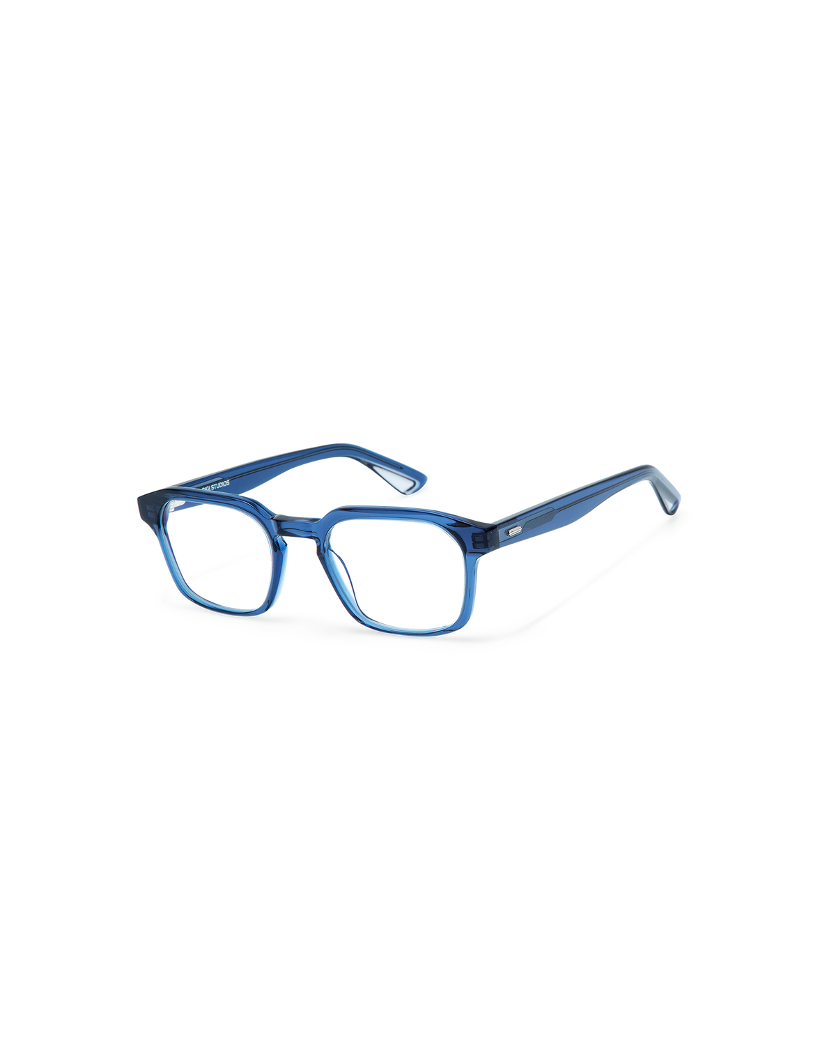 ENZO: Geométricas Acetato Azul optical glasses by GIGI STUDIOS 8833
