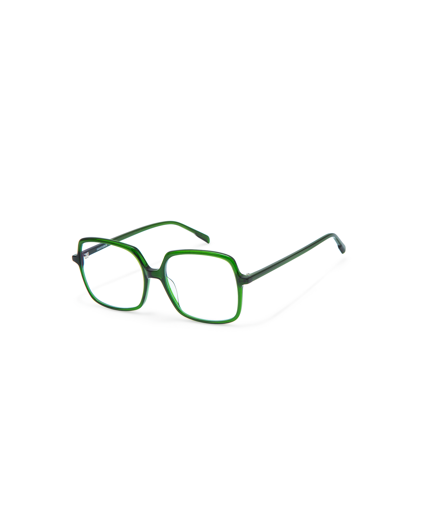 SYLVIA: Cuadrada Acetato Verde optical glasses by GIGI STUDIOS 8840