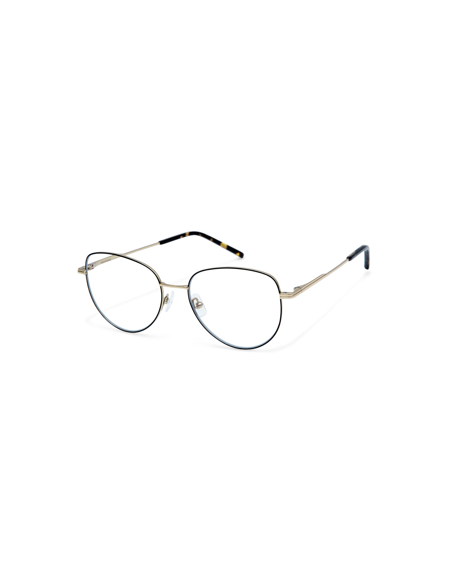 ELOISE: Cat Eye Titanio Noir optical glasses by GIGI STUDIOS 4226