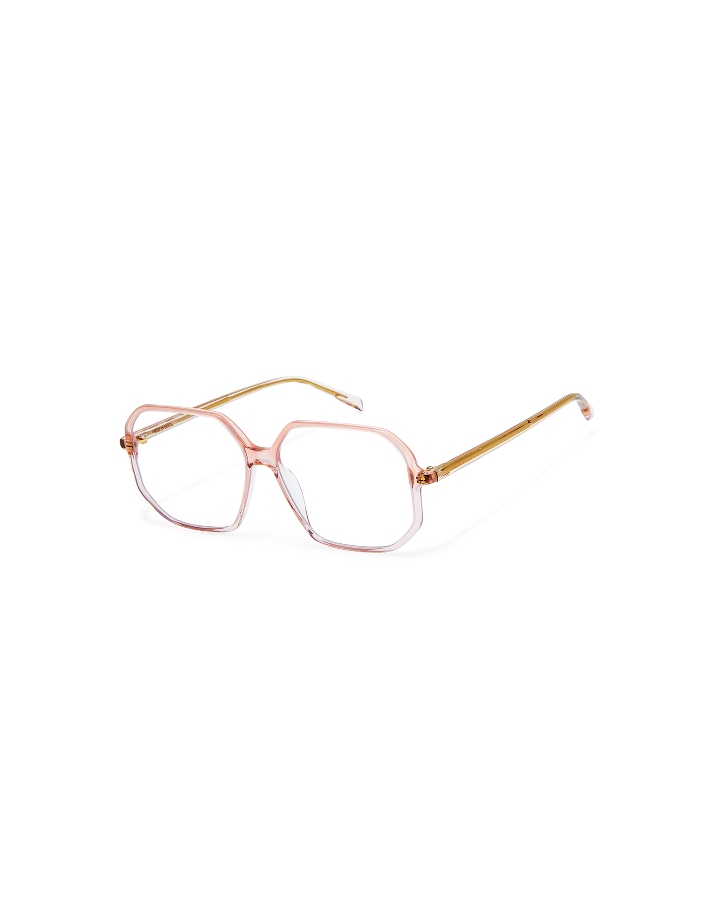 LIOR: Geométricas Acetato Rosa optical glasses by GIGI STUDIOS 8844