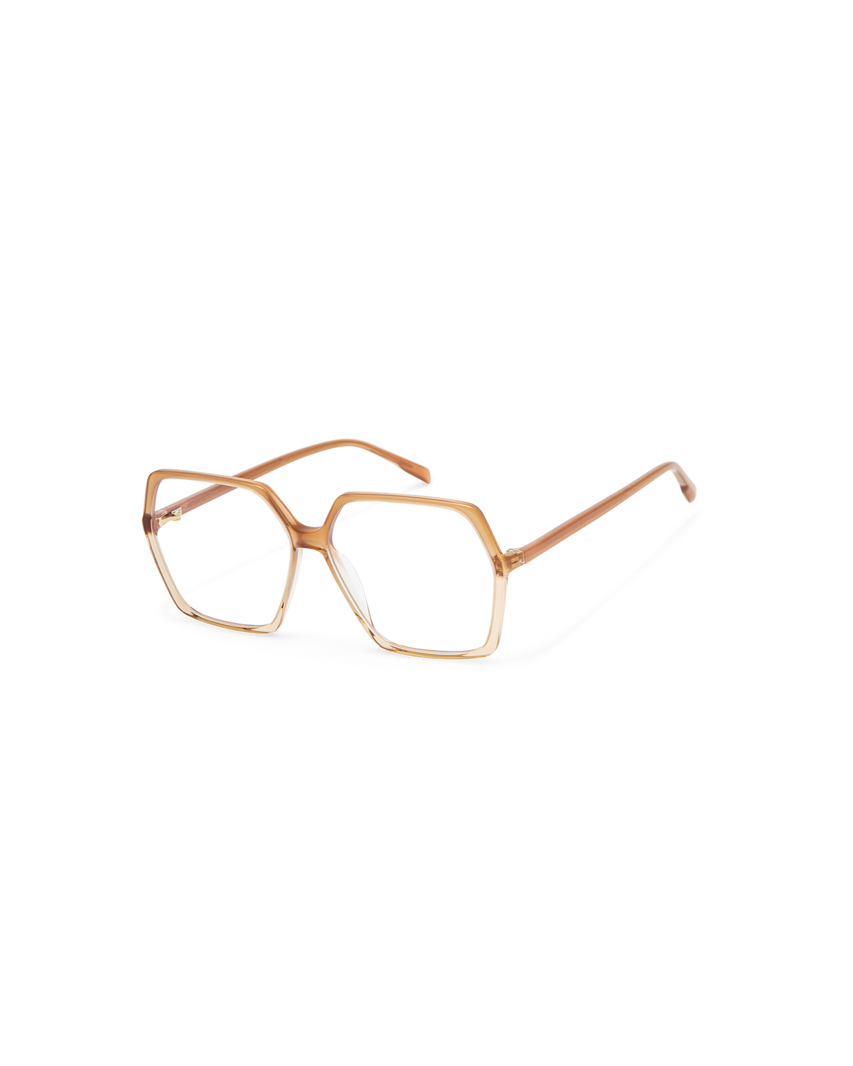 SIAN: Geométricas Acetato Marrón optical glasses by GIGI STUDIOS 8863