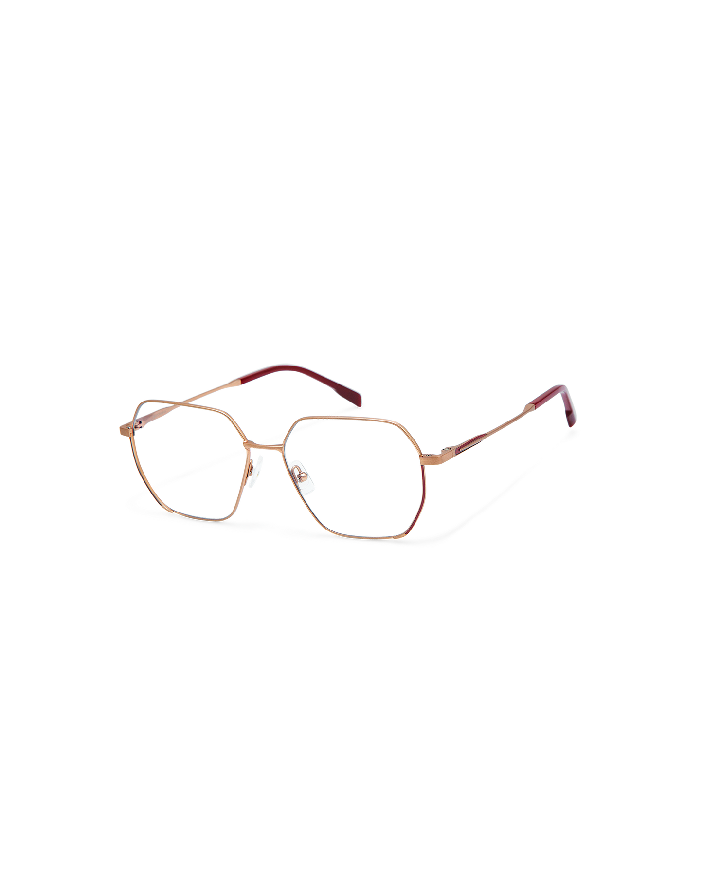 ADER: Geométricas Titanio Rojo optical glasses by GIGI STUDIOS 8867