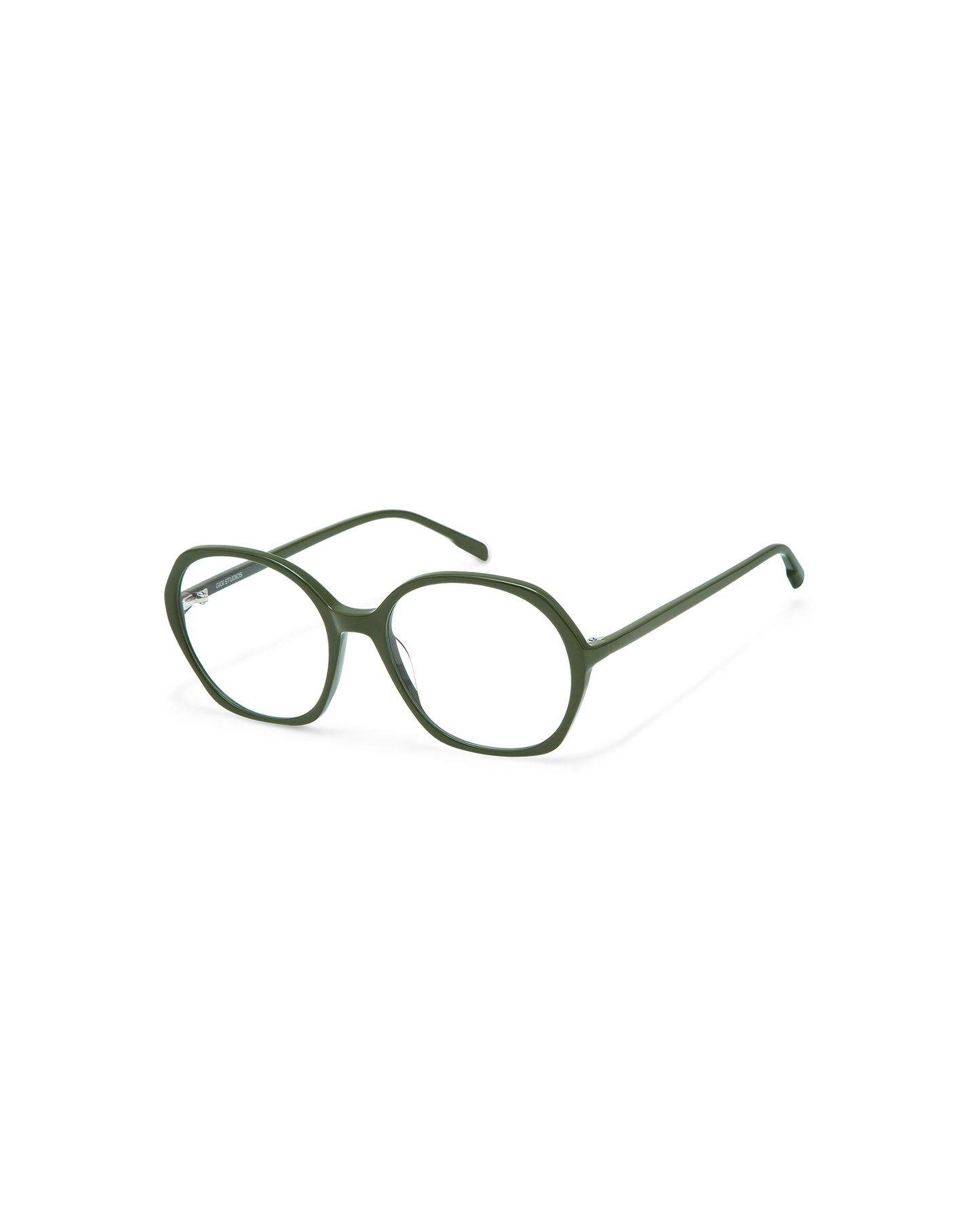 EION: Redondas Acetato Verde optical glasses by GIGI STUDIOS 10792