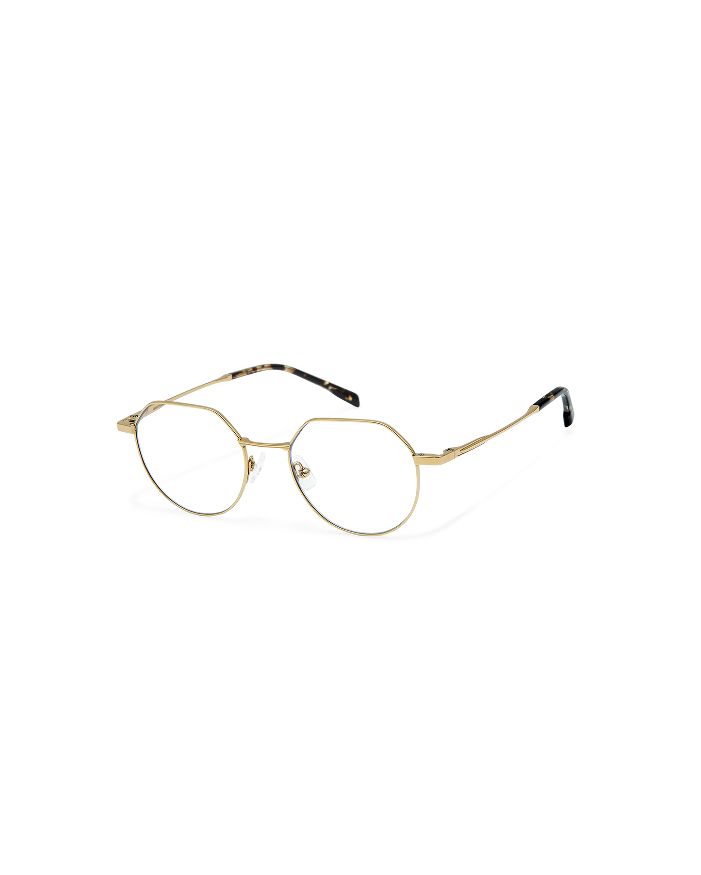 ISNE: Redondas Titanio Doré optical glasses by GIGI STUDIOS 10834