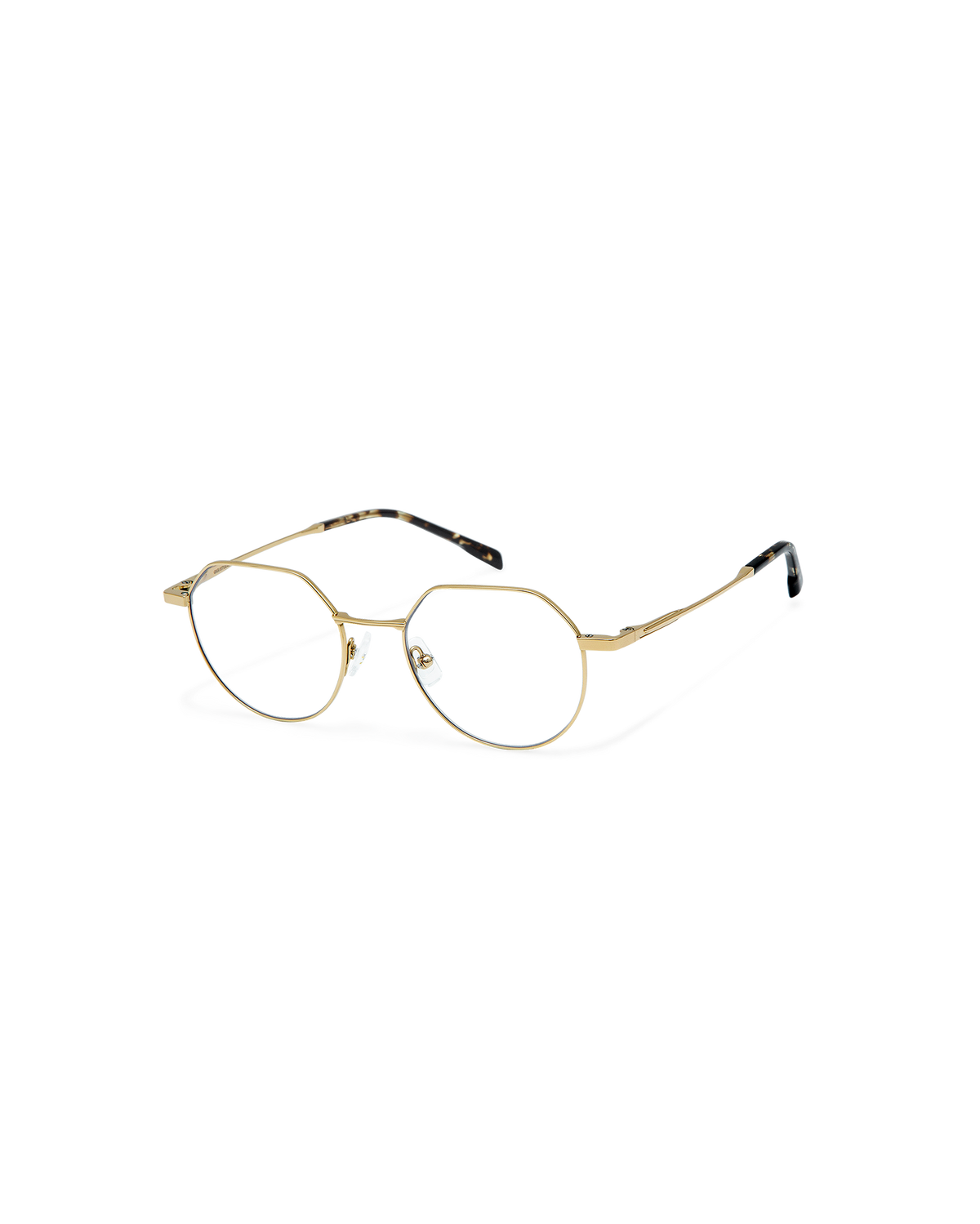 ISNE: Redondas Titanio Doré optical glasses by GIGI STUDIOS 10834