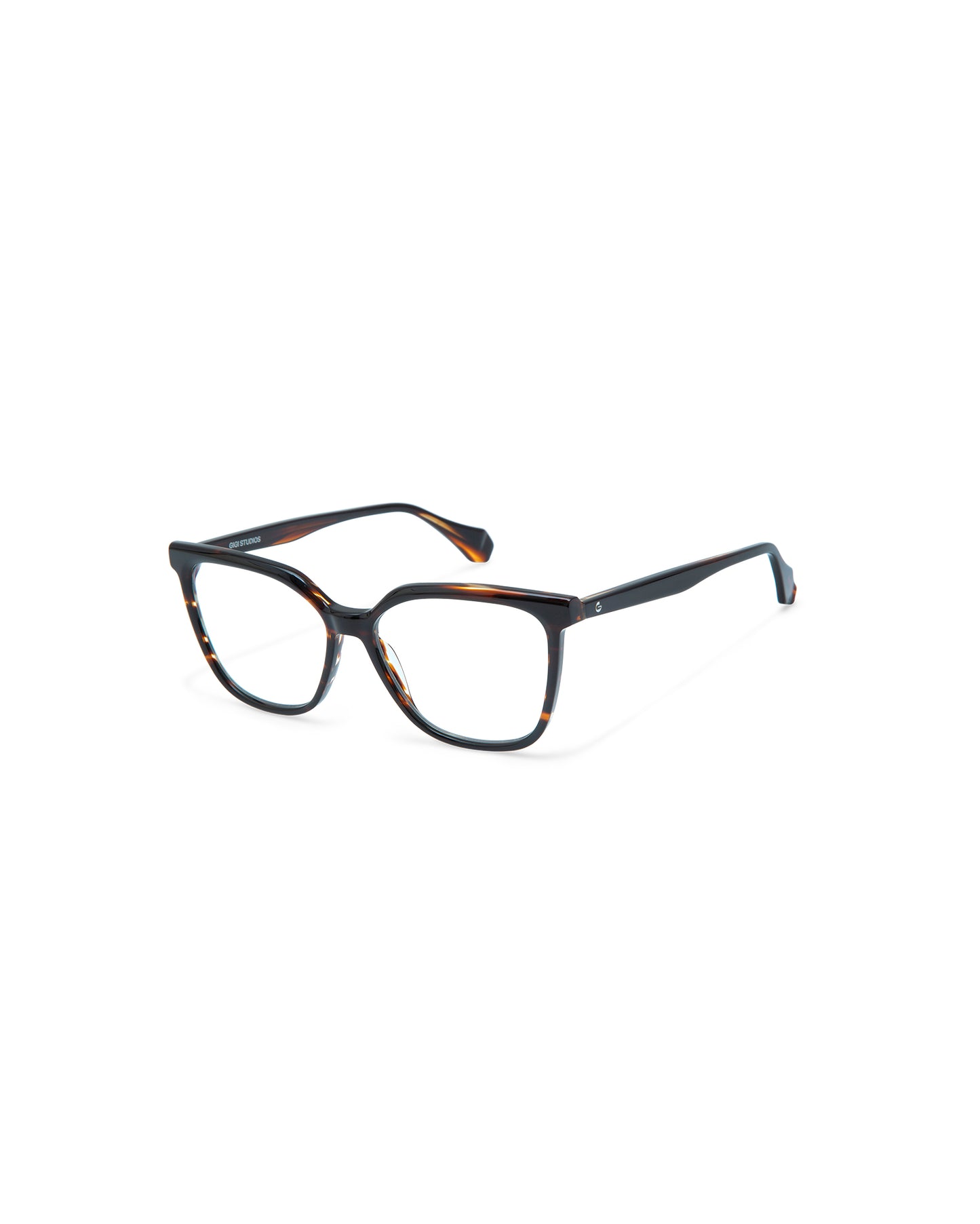 ORSON: Cat Eye Acetato Havana optical glasses by GIGI STUDIOS 3969