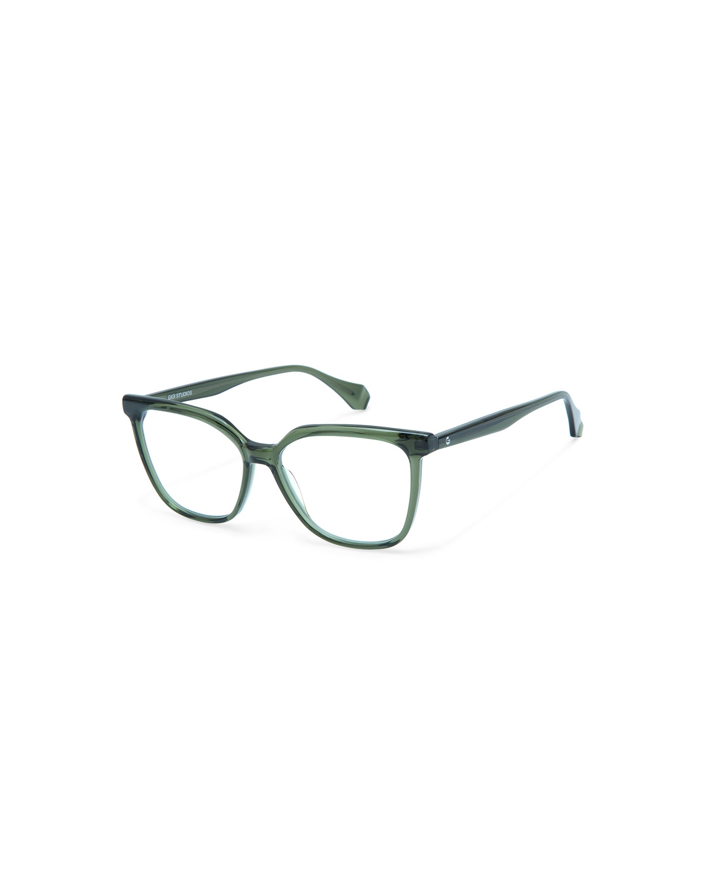 ORSON: Cat Eye Acetato Verde optical glasses by GIGI STUDIOS 3971