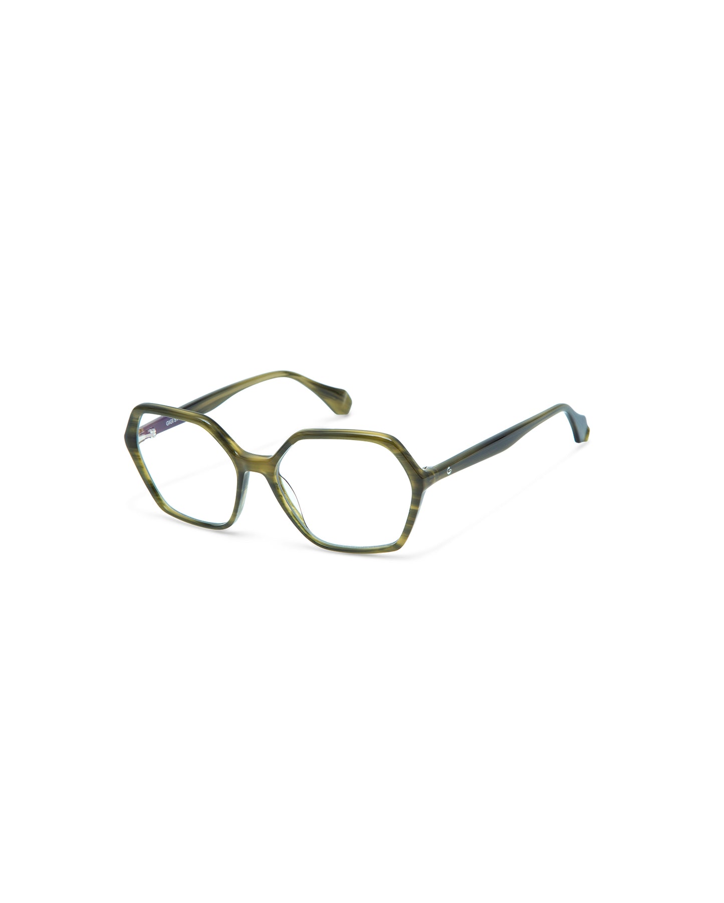WREN: Geométricas Acetato Verde optical glasses by GIGI STUDIOS 4235