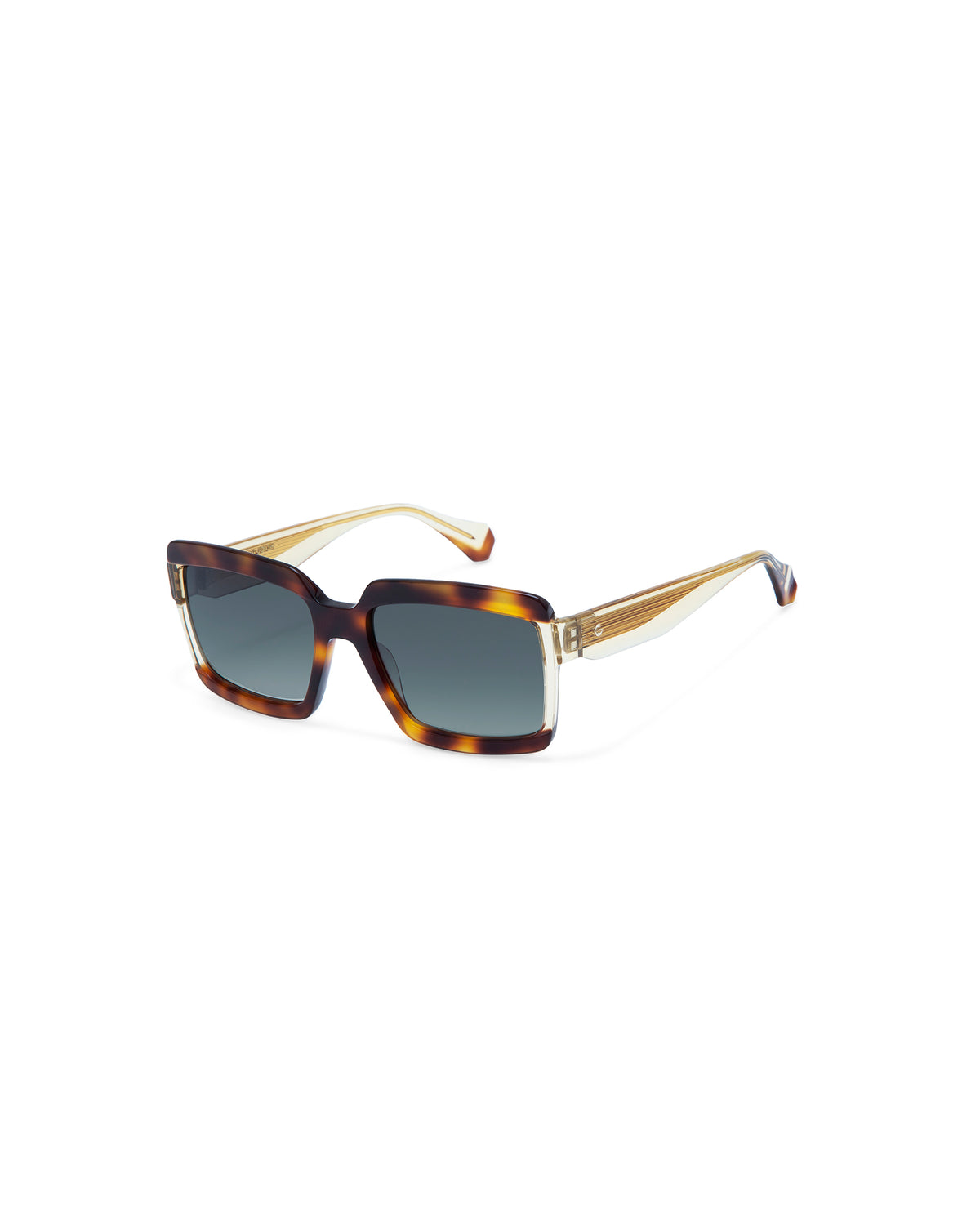OLAYA: Cuadrada Acetato Havana sunglasses by GIGI STUDIOS 4239