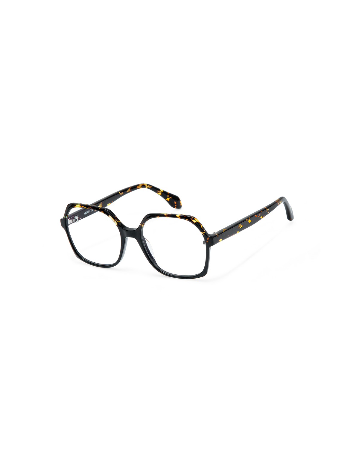EYA: Geométricas Acetato Noir optical glasses by GIGI STUDIOS 8885