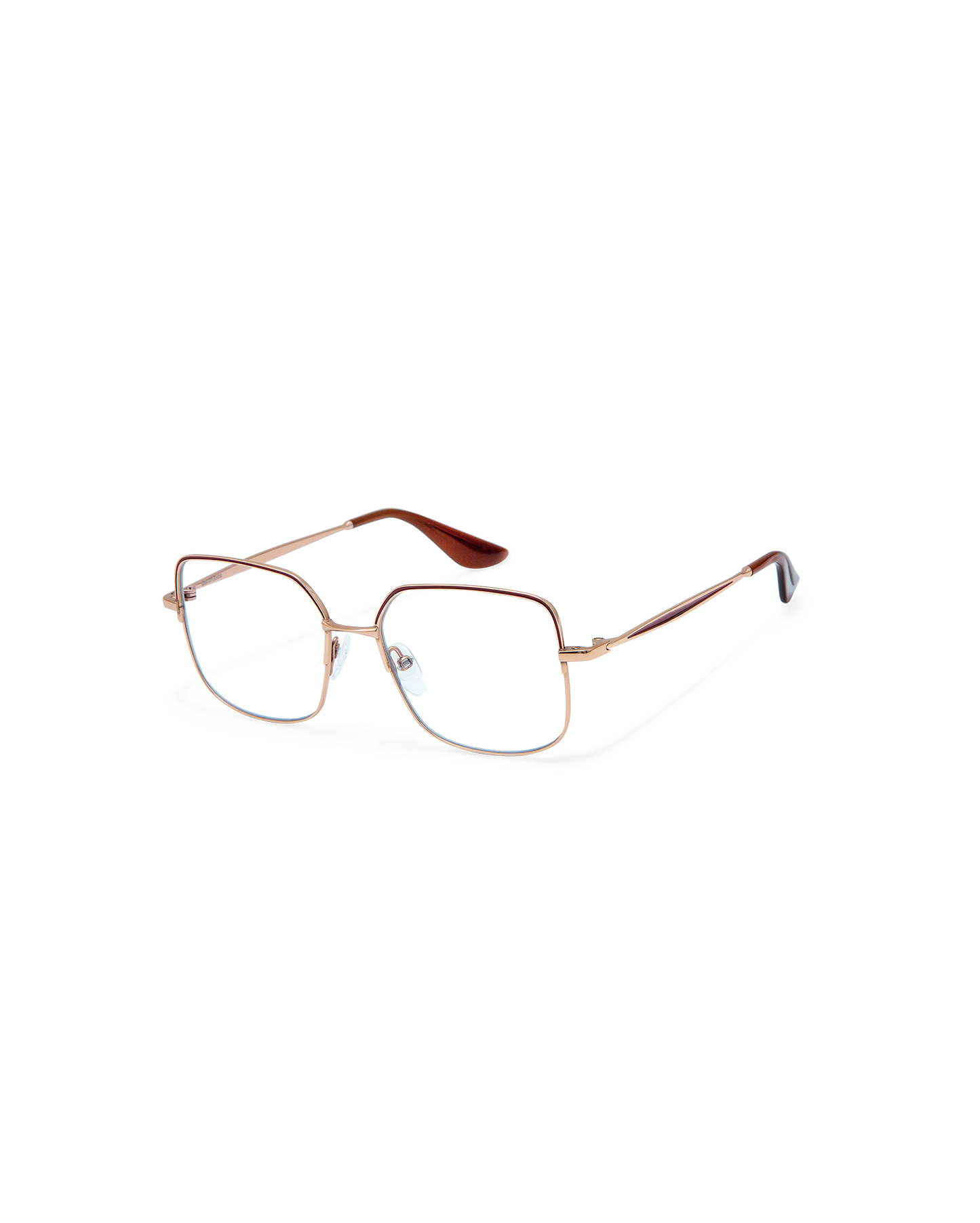 SIA: Cuadrada Acetato-Metal Rojo optical glasses by GIGI STUDIOS 8920