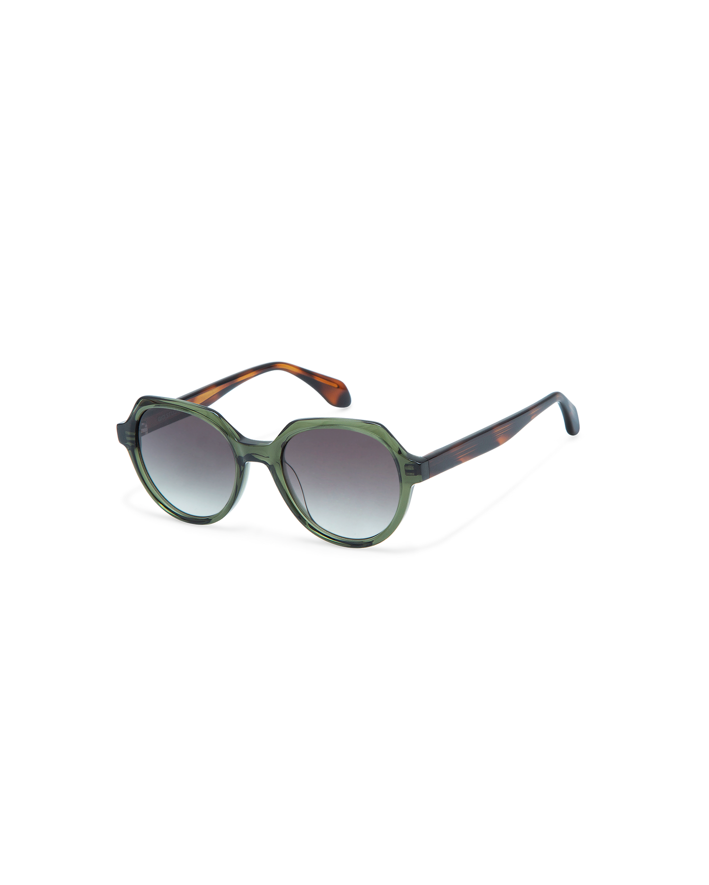 INE: Geométricas Acetato Verde sunglasses by GIGI STUDIOS 10882