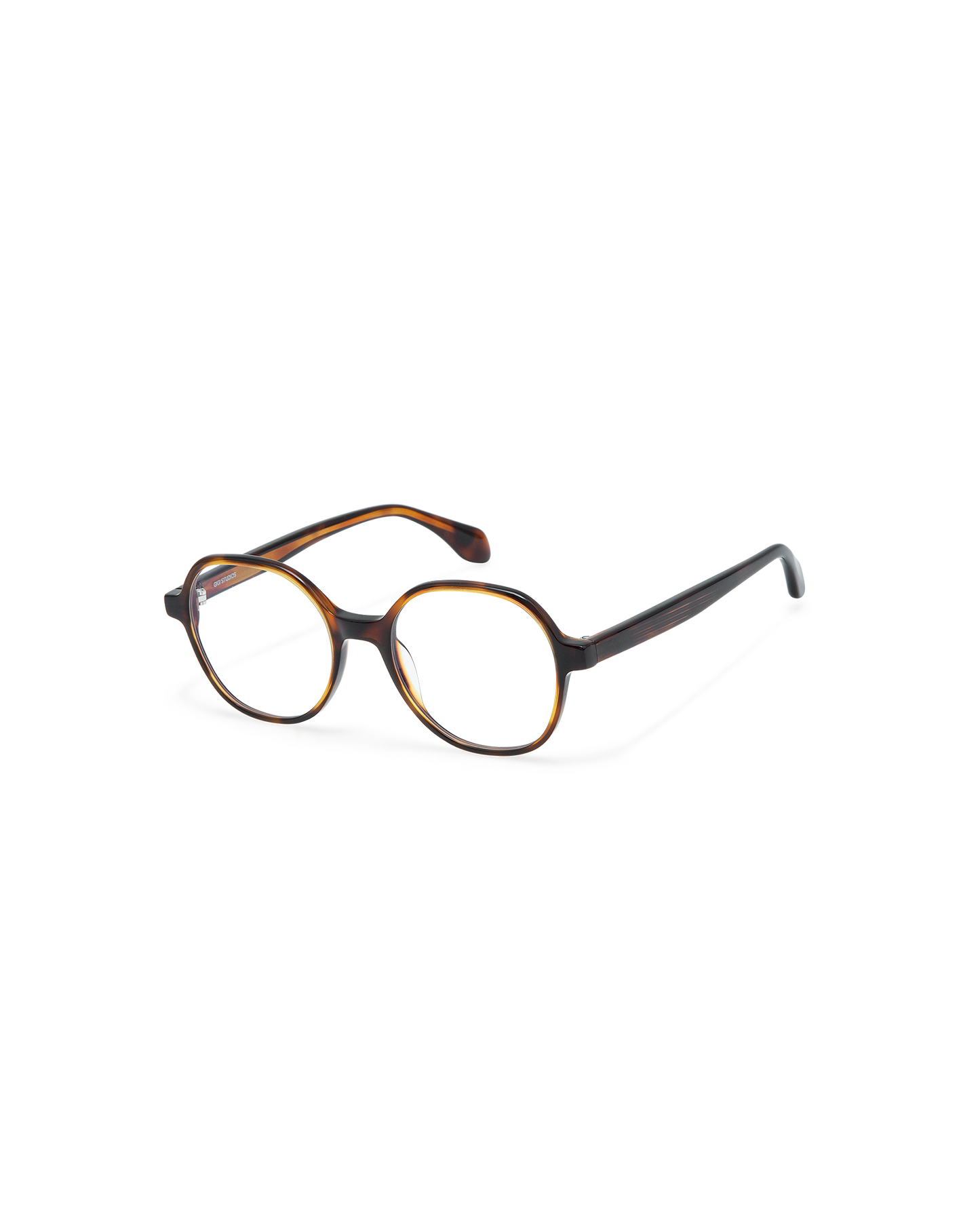 KAVI: Redondas Acetato Havana optical glasses by GIGI STUDIOS 10894