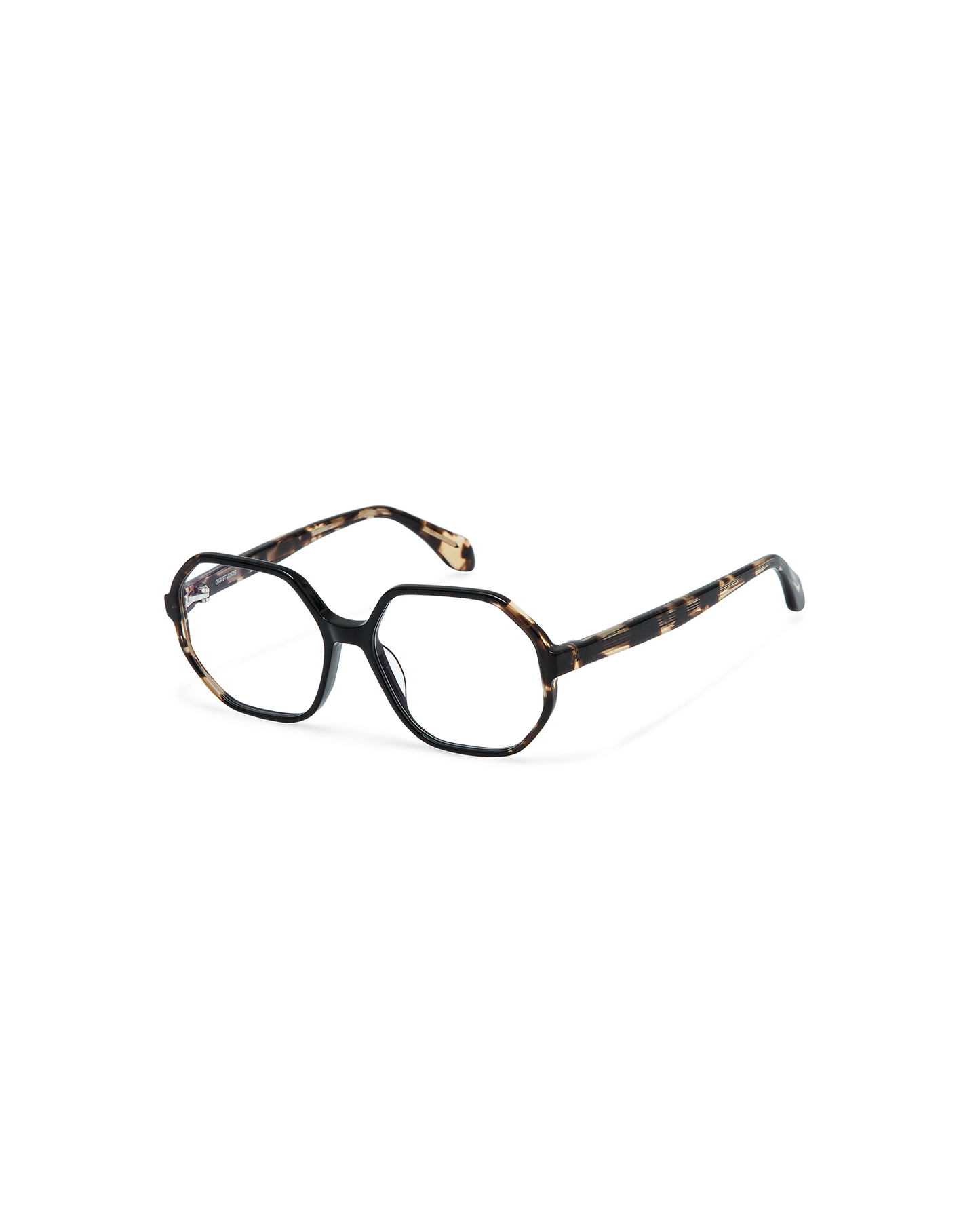 NIA: Geométricas Acetato Noir optical glasses by GIGI STUDIOS 10900