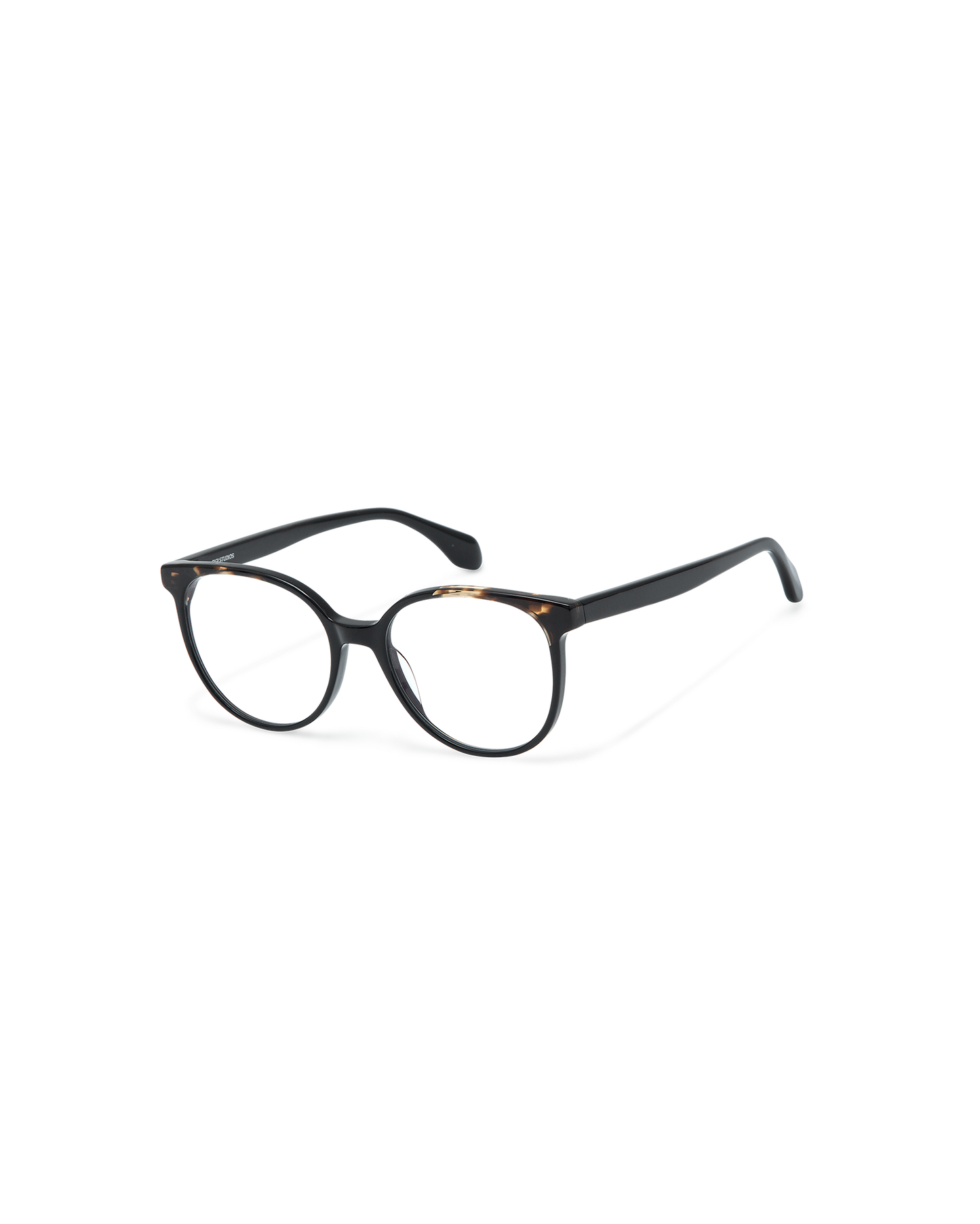 YVA: Cat Eye Acetato Noir optical glasses by GIGI STUDIOS 10916