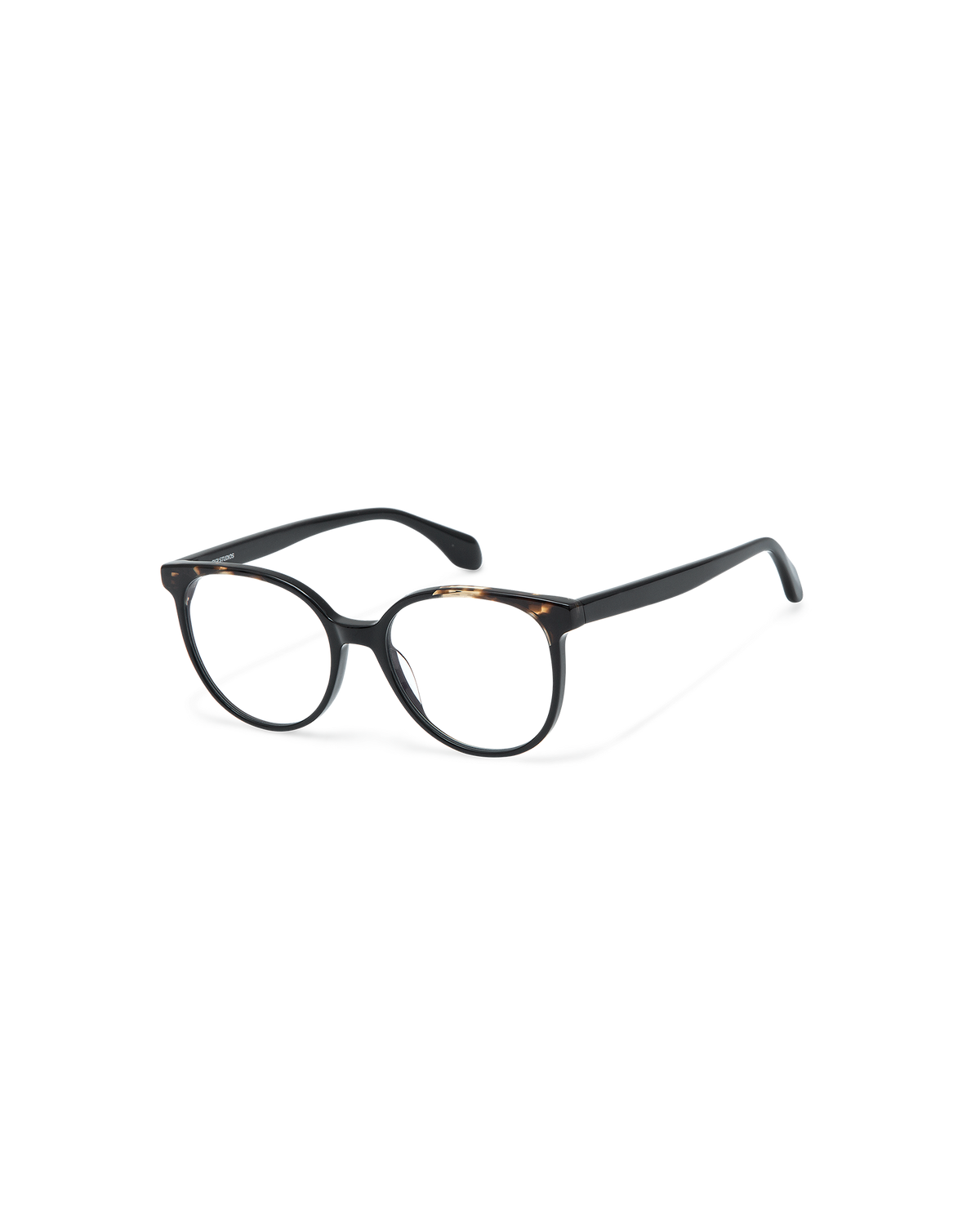 YVA: Cat Eye Acetato Noir optical glasses by GIGI STUDIOS 10916