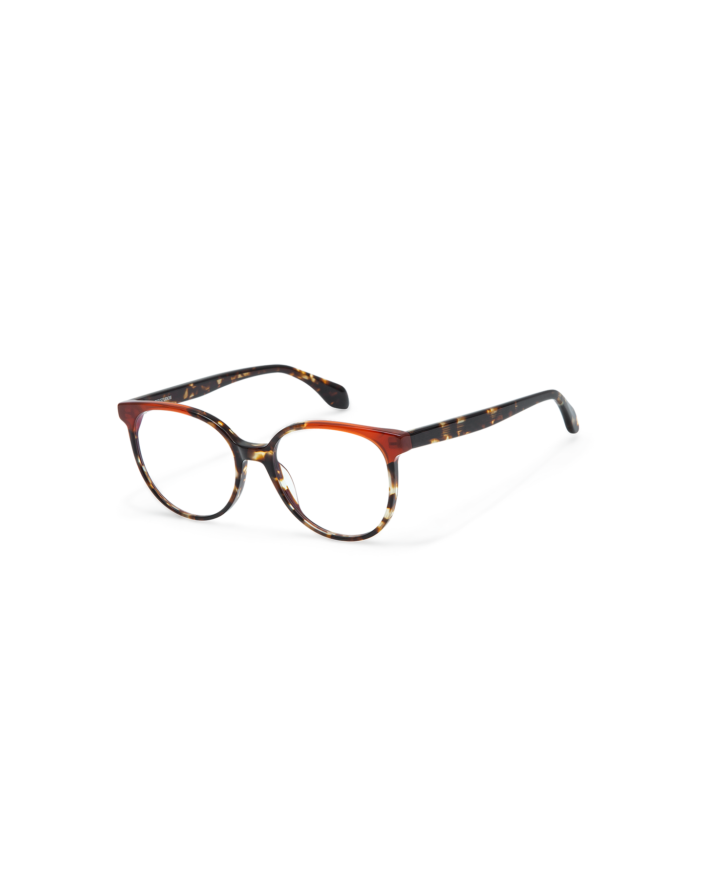 YVA: Cat Eye Acetato Havana optical glasses by GIGI STUDIOS 10918