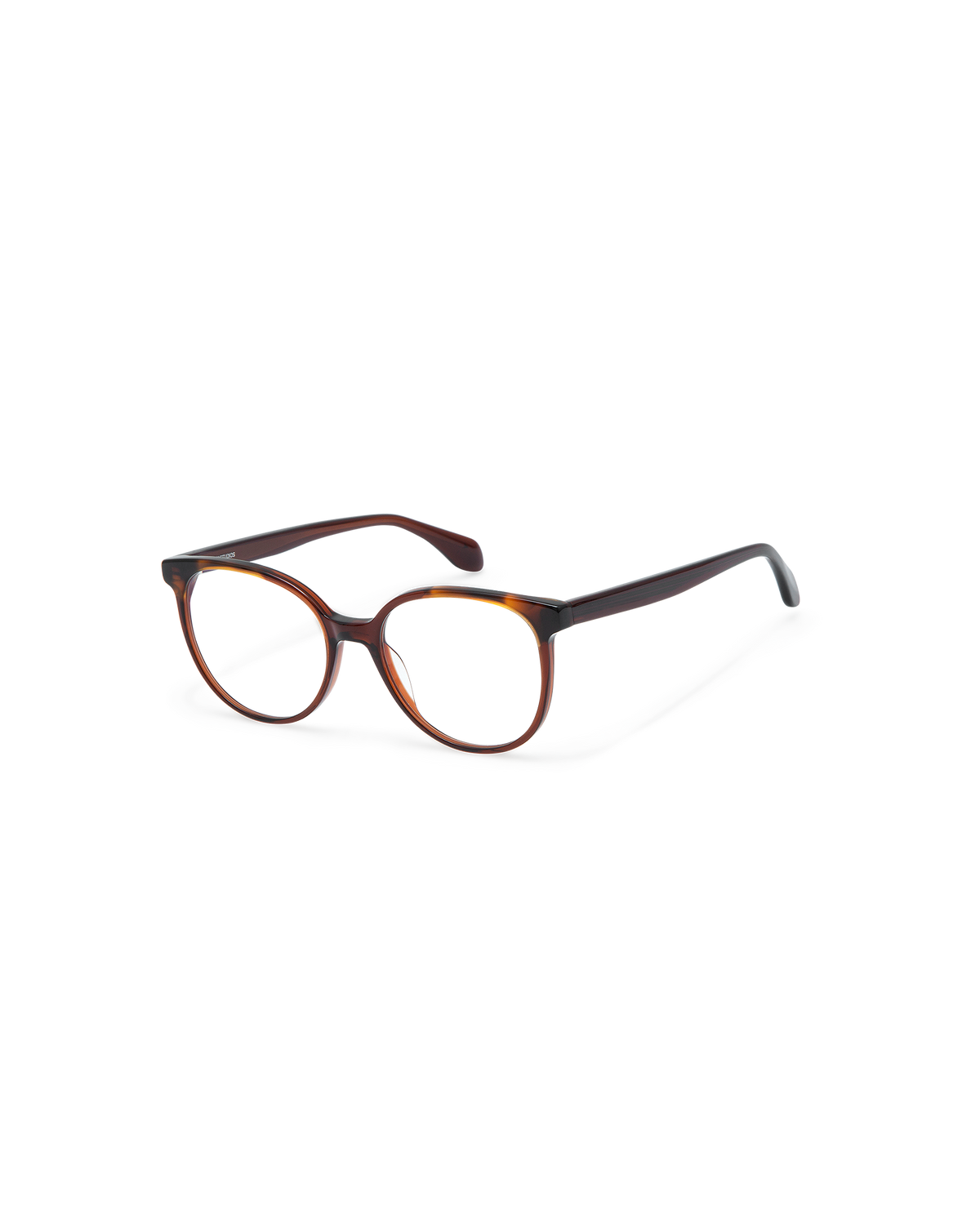 YVA: Cat Eye Acetato Marrón optical glasses by GIGI STUDIOS 10920