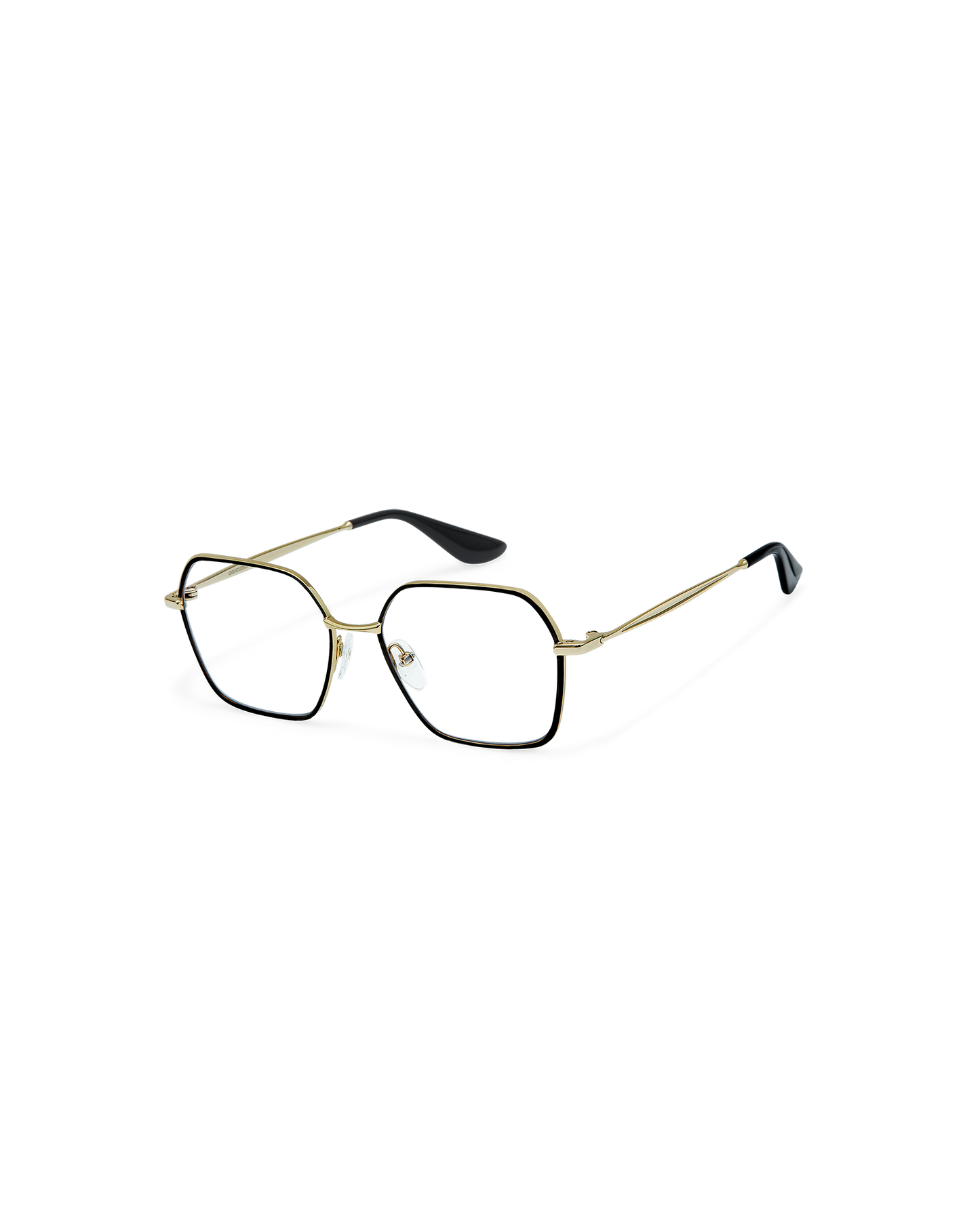 NOE: Geométricas Metal Noir optical glasses by GIGI STUDIOS 10924