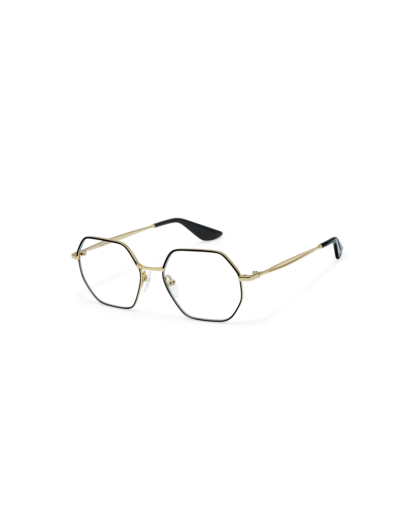 INA: Geométricas Metal Noir optical glasses by GIGI STUDIOS 10932
