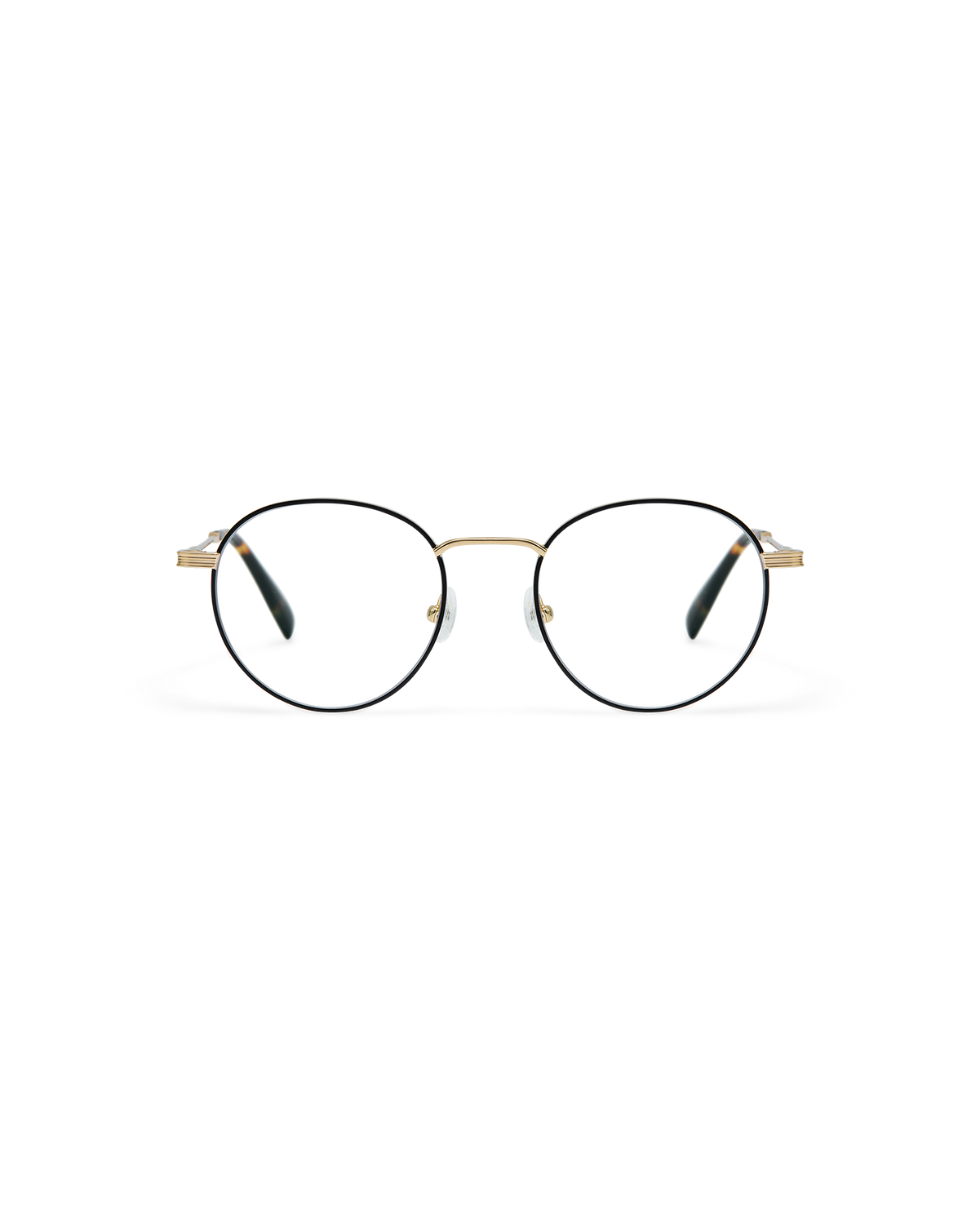 QUARTZ: Redondas Metal Noir optical glasses by GIGI STUDIOS 10529