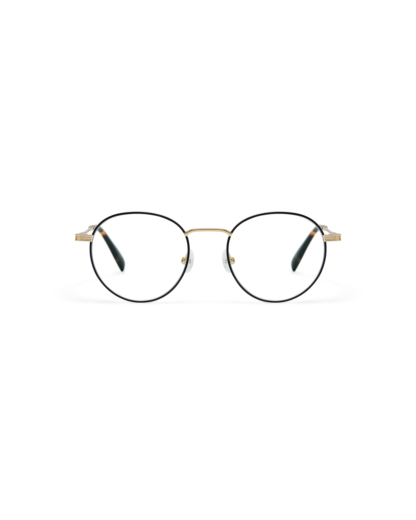 QUARTZ: Redondas Metal Noir optical glasses by GIGI STUDIOS 10529