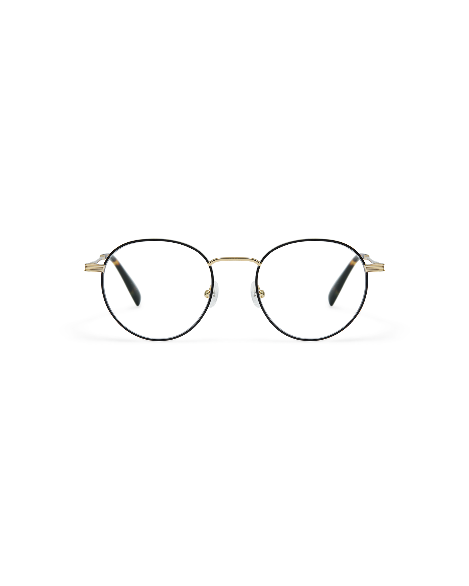 QUARTZ: Redondas Metal Noir optical glasses by GIGI STUDIOS 10529