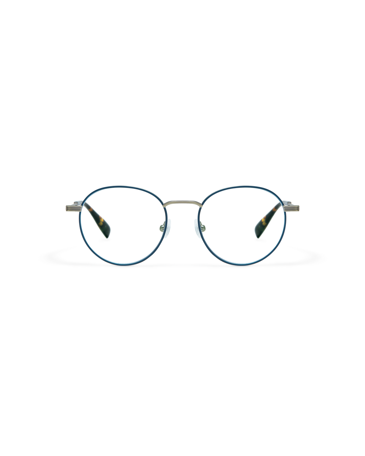 QUARTZ: Redondas Metal Azul optical glasses by GIGI STUDIOS 10531