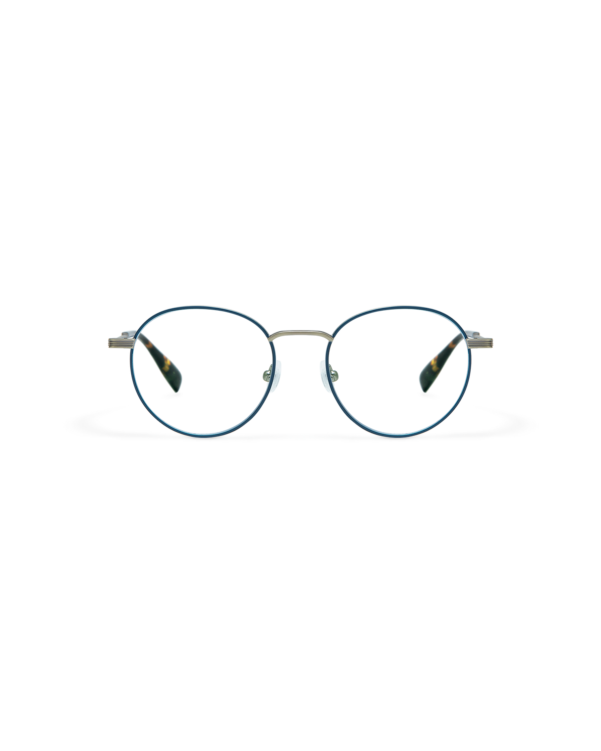 QUARTZ: Redondas Metal Azul optical glasses by GIGI STUDIOS 10531