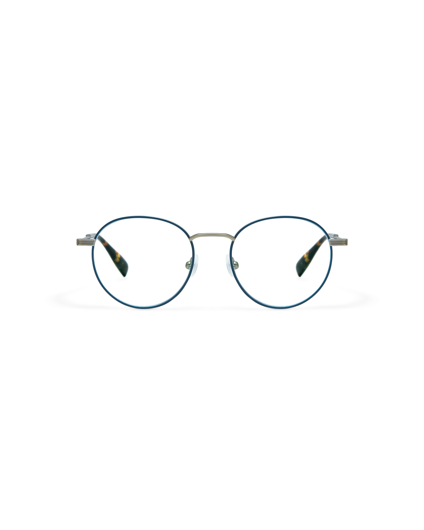 QUARTZ: Redondas Metal Azul optical glasses by GIGI STUDIOS 10531