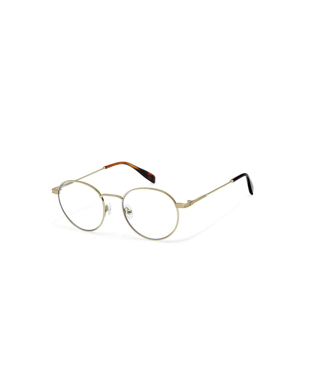 QUARTZ: Redondas Metal Doré optical glasses by GIGI STUDIOS 10534