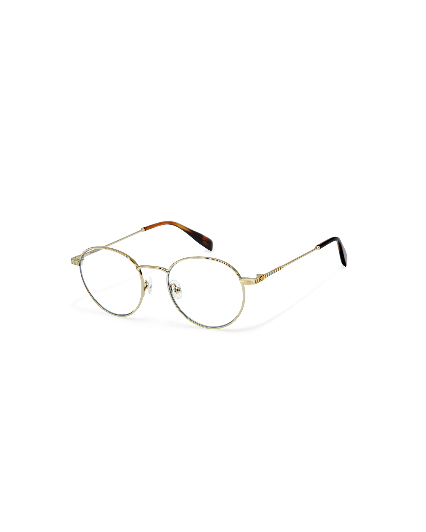 QUARTZ: Redondas Metal Doré optical glasses by GIGI STUDIOS 10534