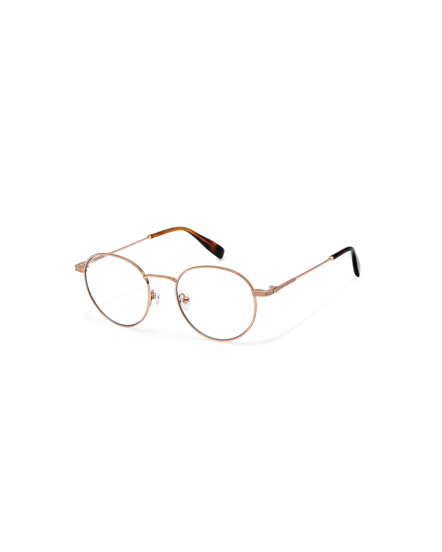 QUARTZ: Redondas Metal Doré optical glasses by GIGI STUDIOS 10536