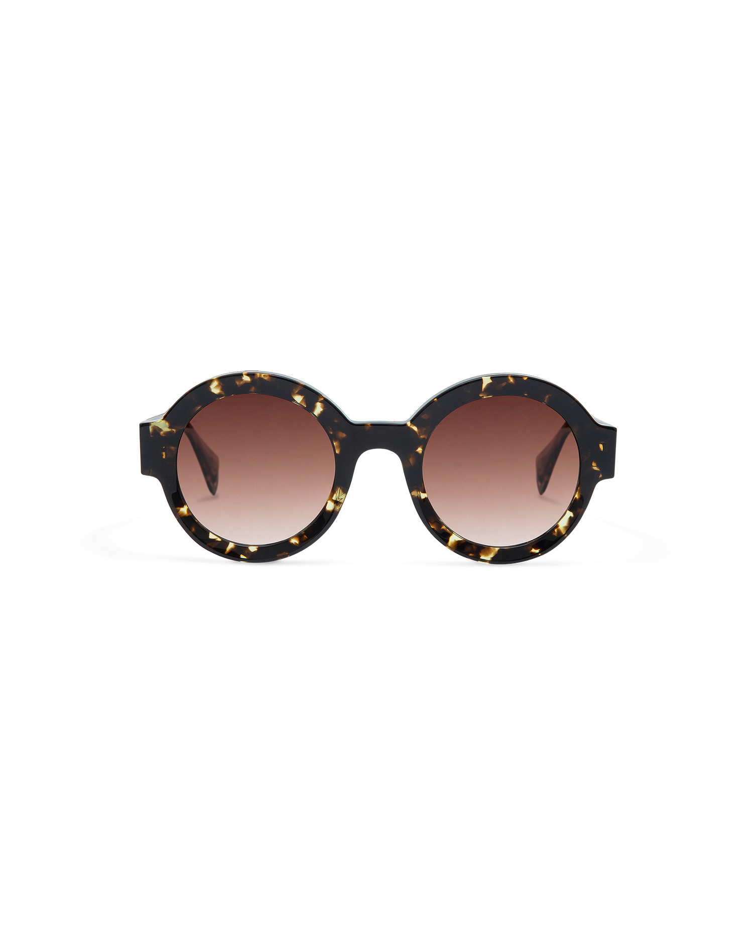 LAURA: Redondas Acetato Havana sunglasses by GIGI STUDIOS 10537