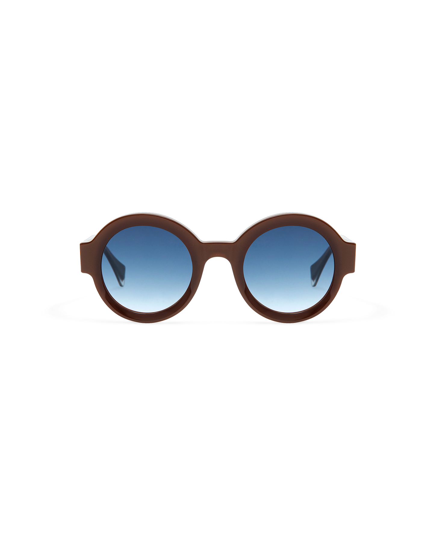 LAURA: Redondas Acetato Marrón sunglasses by GIGI STUDIOS 10539