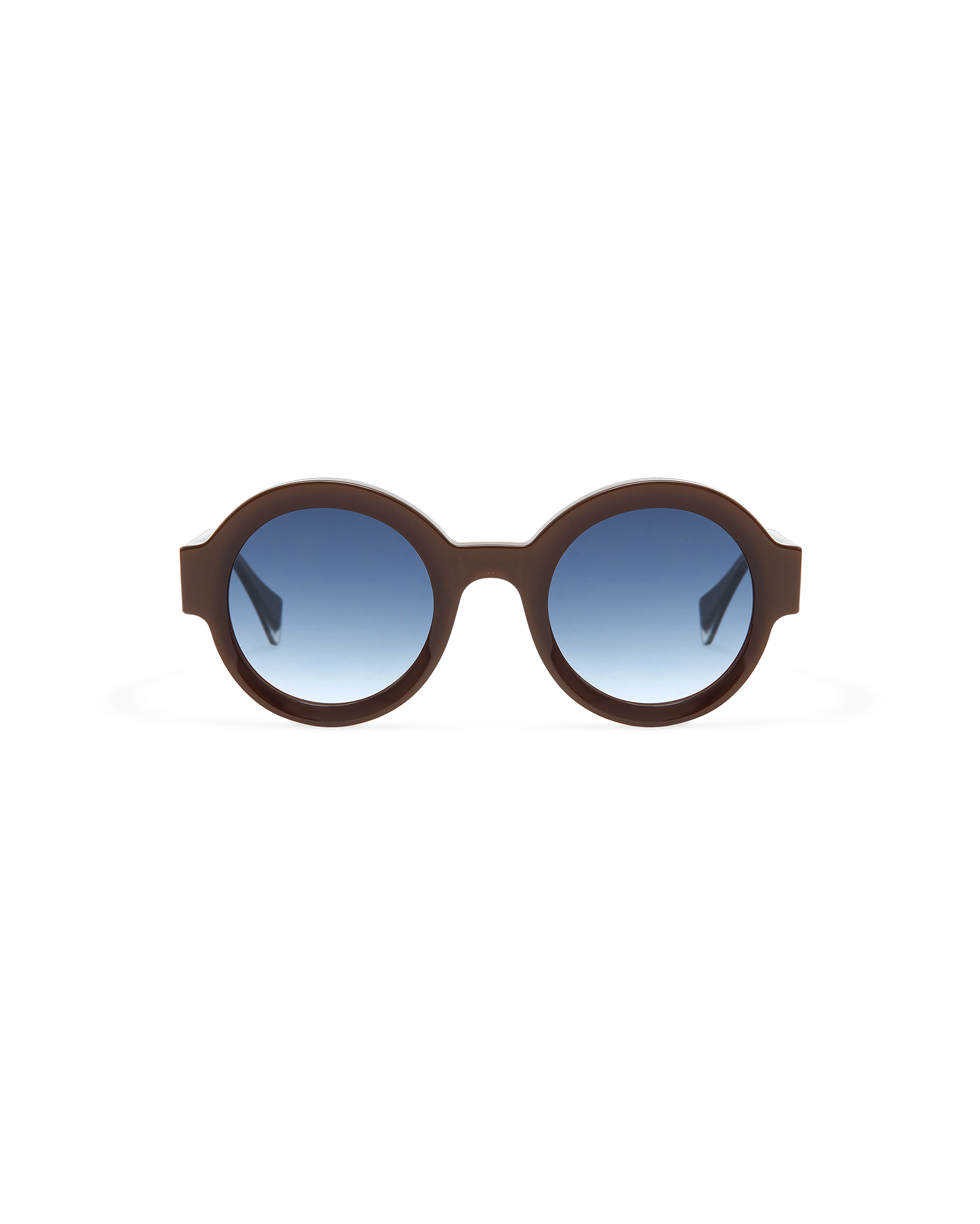 LAURA: Redondas Acetato Marrón sunglasses by GIGI STUDIOS 10539