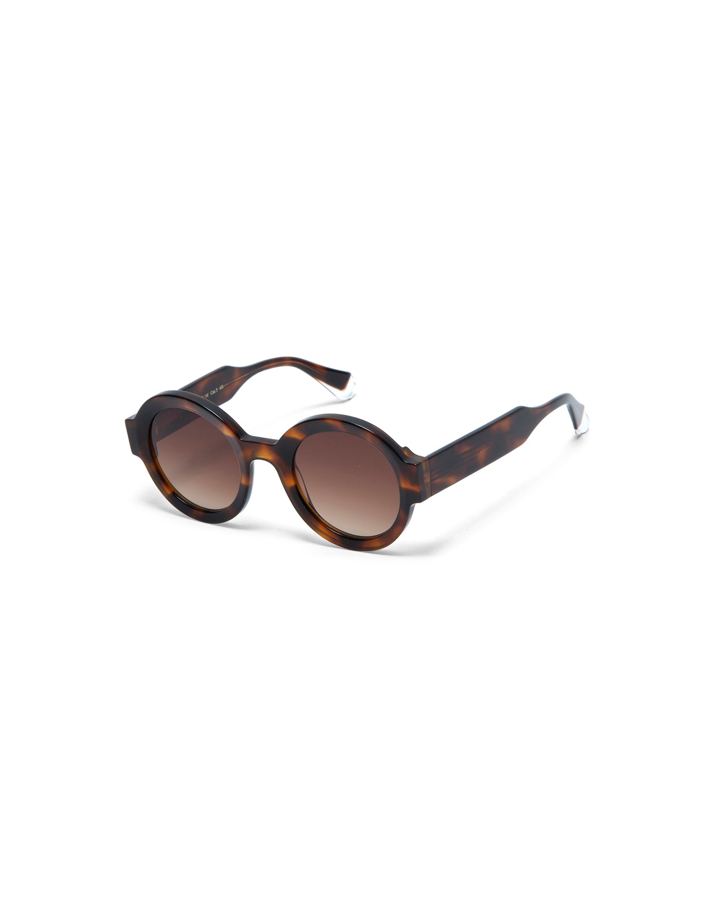 LAURA: Redondas Acetato Havana sunglasses by GIGI STUDIOS 1652