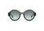 LAURA: Redondas Acetato Verde sunglasses by GIGI STUDIOS 1653