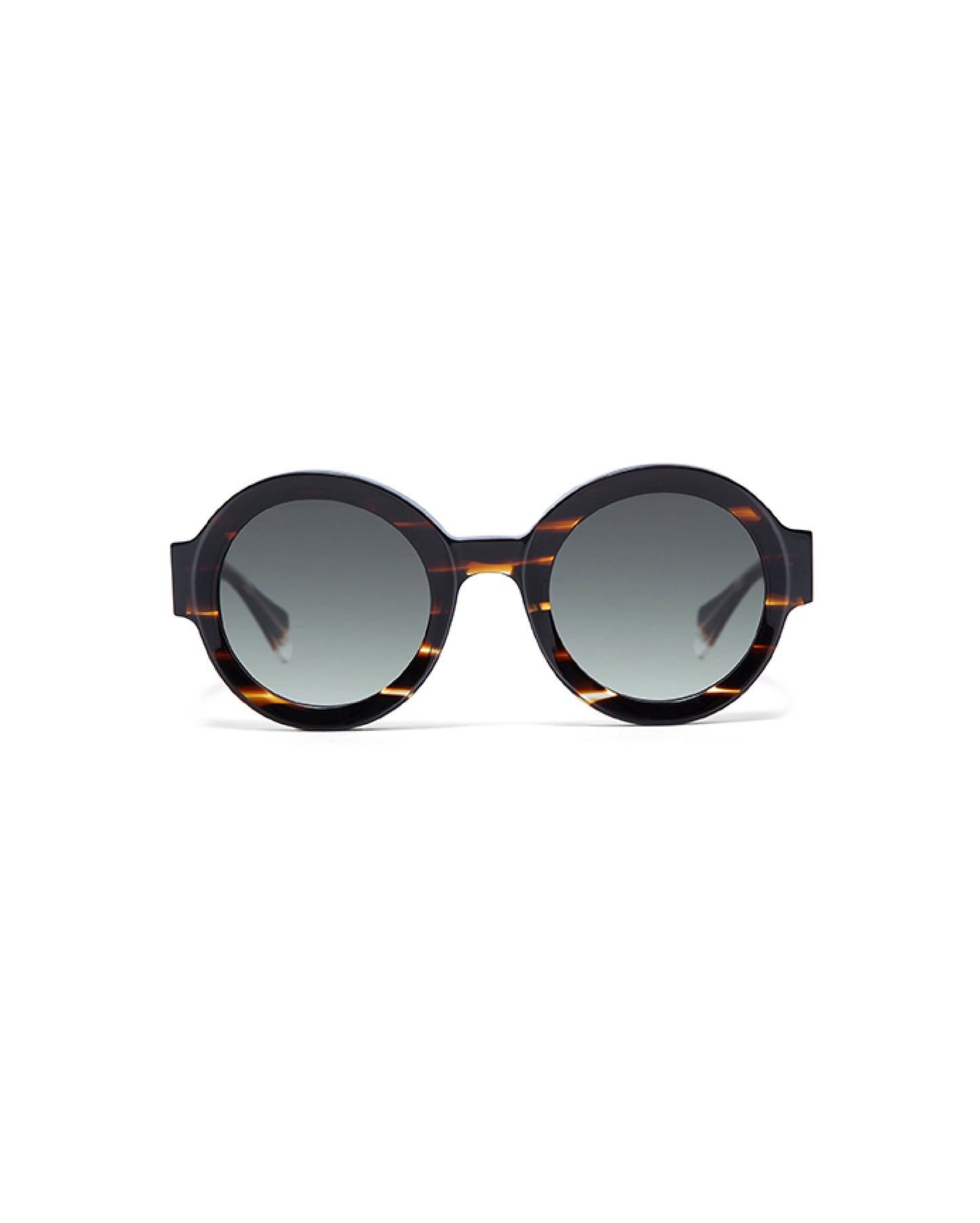 LAURA: Redondas Acetato Havana sunglasses by GIGI STUDIOS 1672