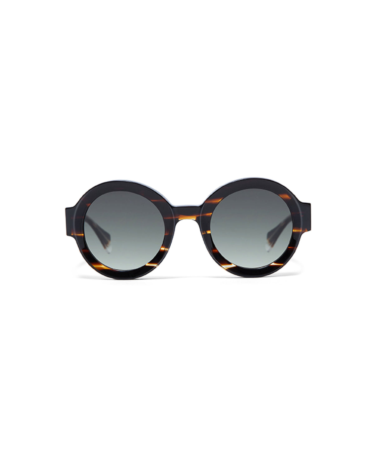 LAURA: Redondas Acetato Havana sunglasses by GIGI STUDIOS 1672