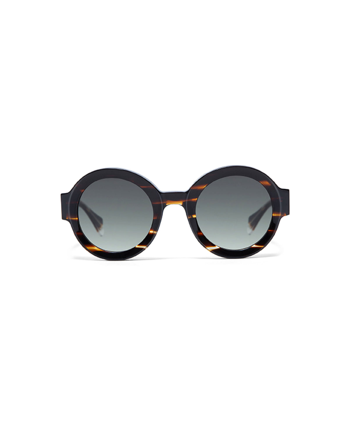 LAURA: Redondas Acetato Havana sunglasses by GIGI STUDIOS 1672