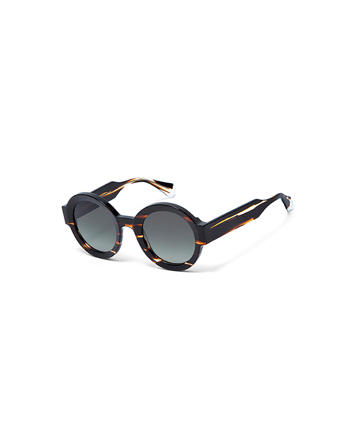 LAURA: Redondas Acetato Havana sunglasses by GIGI STUDIOS 1674
