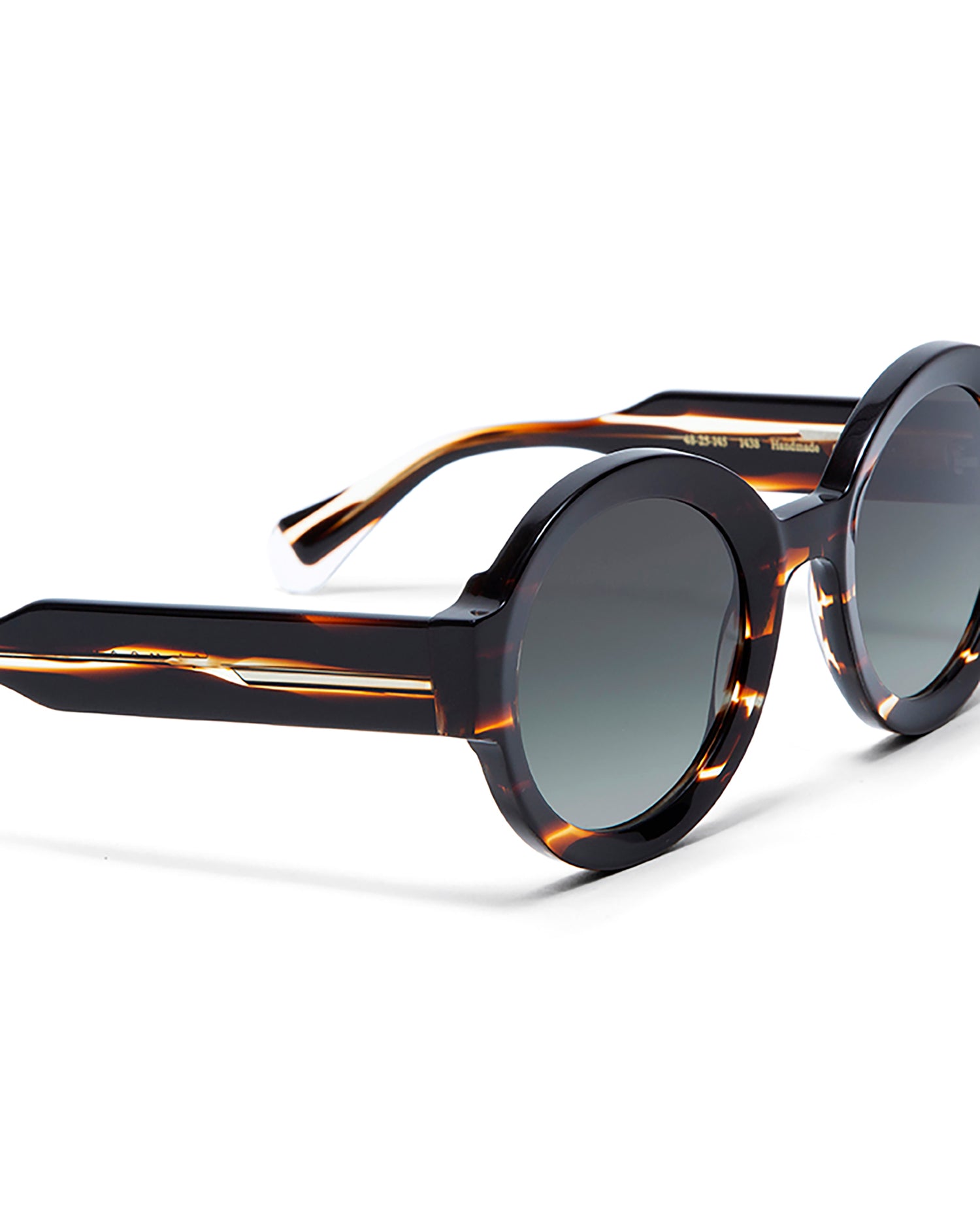 LAURA: Redondas Acetato Havana sunglasses by GIGI STUDIOS 1675