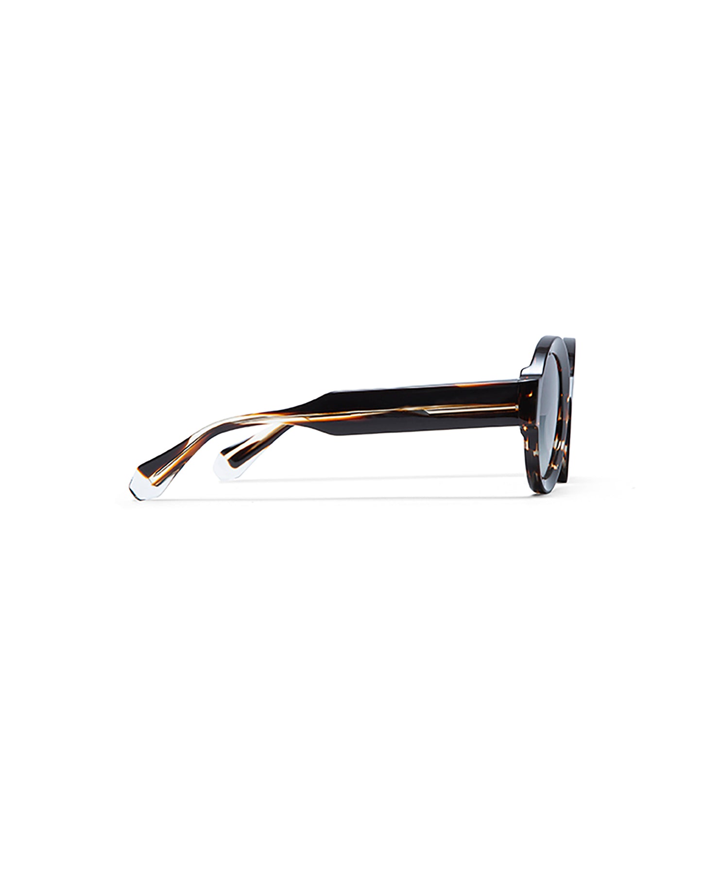 LAURA: Redondas Acetato Havana sunglasses by GIGI STUDIOS 1676